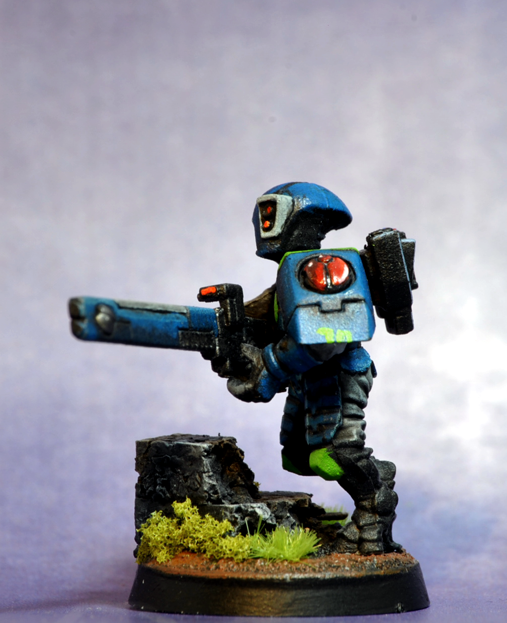 Fire Warriors, Tau, blue shoulder