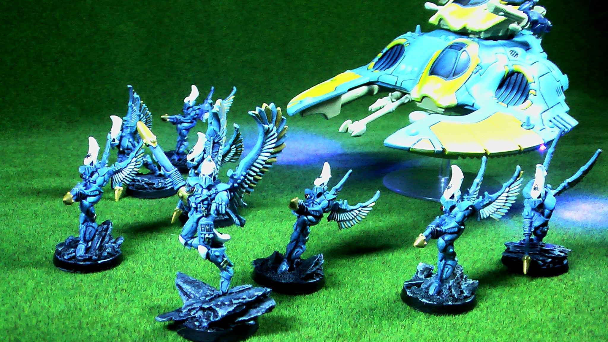 Eldar Falcon and Swooping Hawks