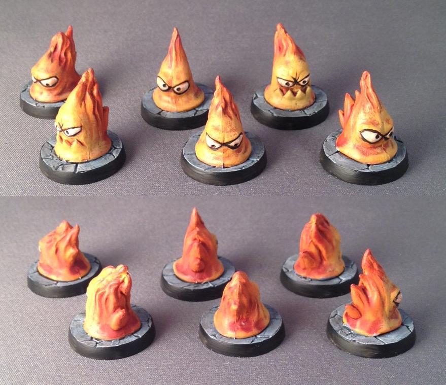 Fire Gels, Roxor, Sde, Sodapop, Super Dungeon Explore