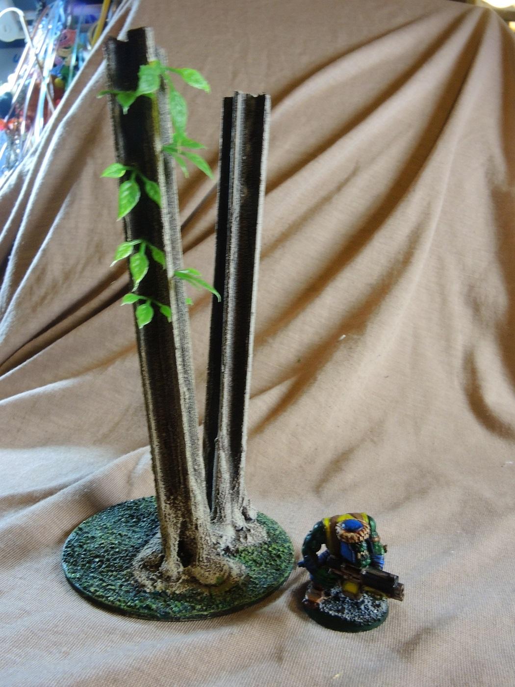 Hotglue Is Your Friend, Jungle, Scratch Build, Step-by-step, Straws Too, Terrain, Waaazag, Work In Progress