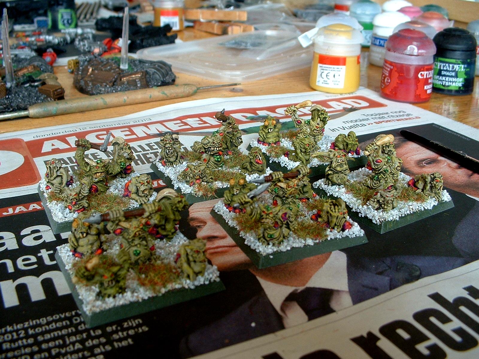 Chaos, Daemons, Nurglings, Swarm