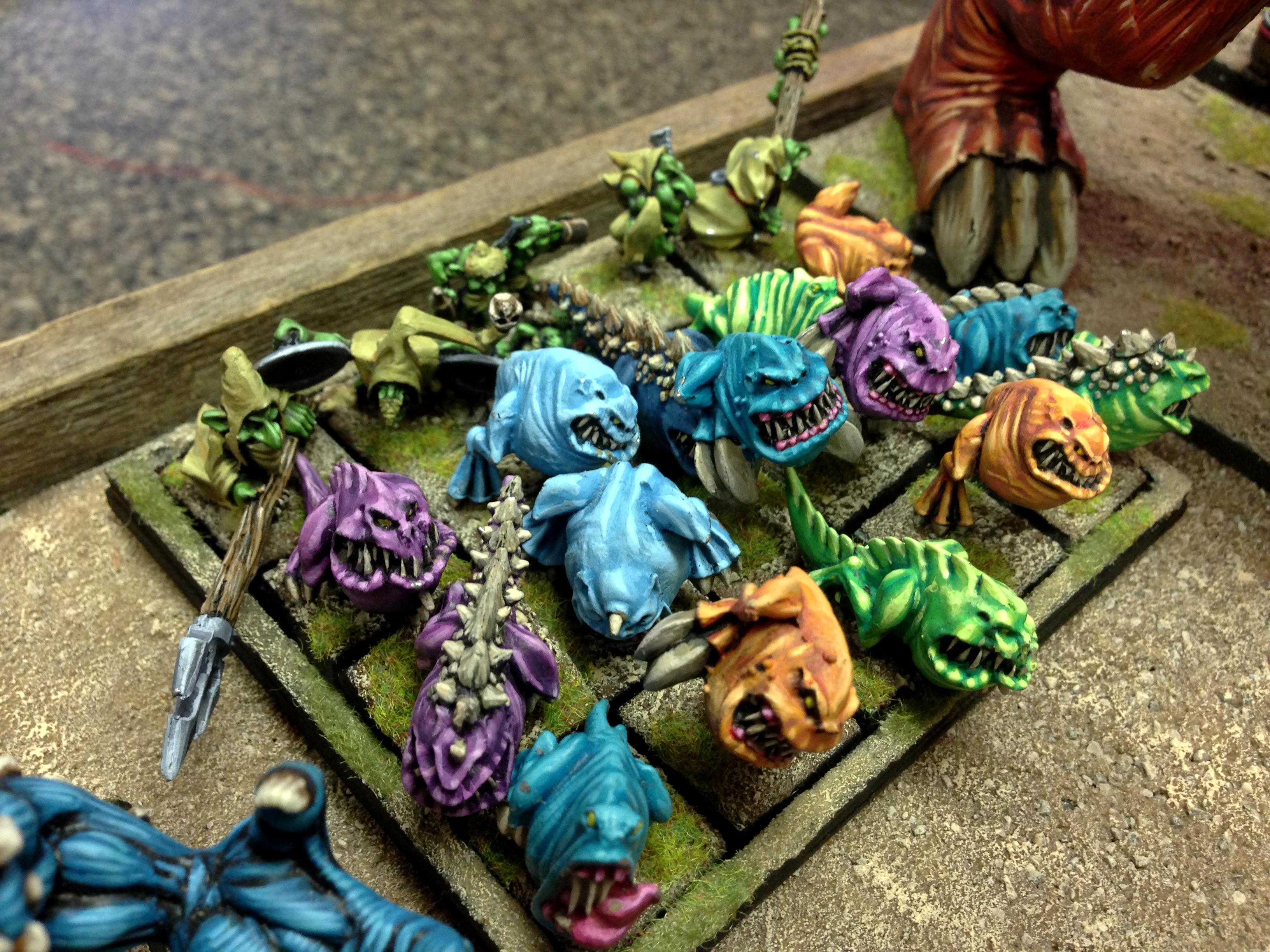 Night Goblins, Orcs, Squig Herders, Warhammer Fantasy