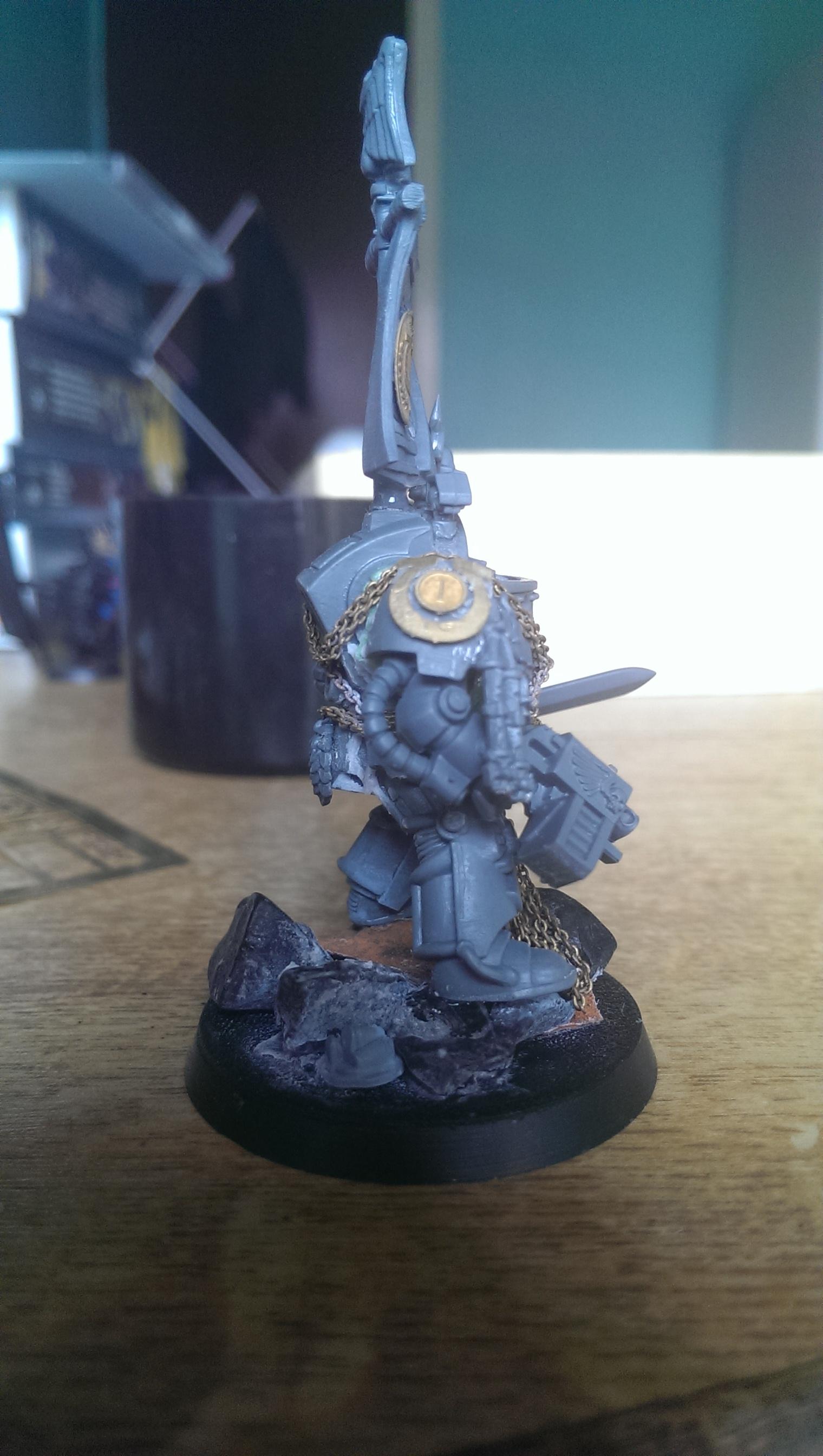 Ultramarines, Unpainted, Work In Progress