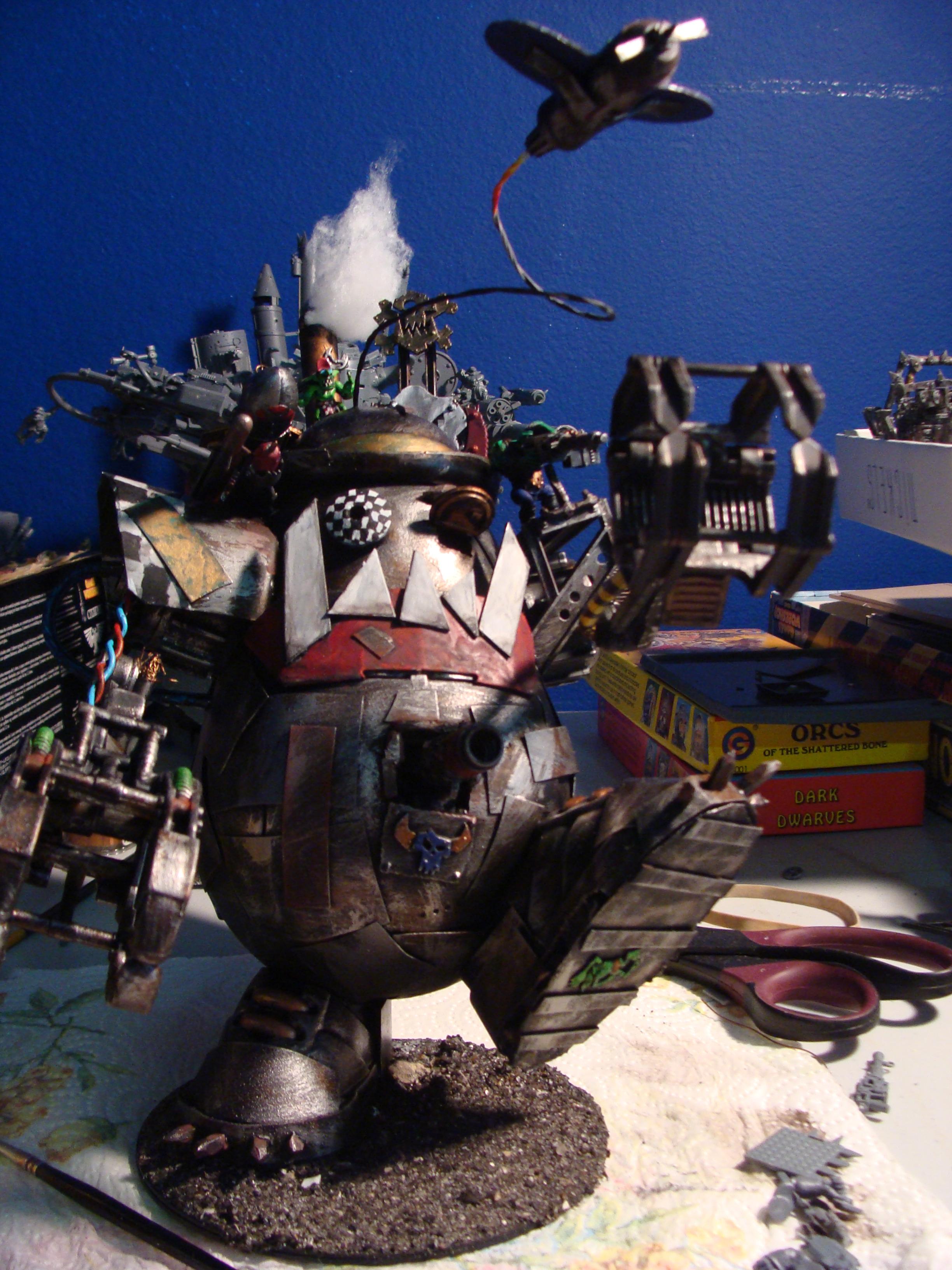Orks, Scratch Build, Stompa, Tater Titan, Work In Progress