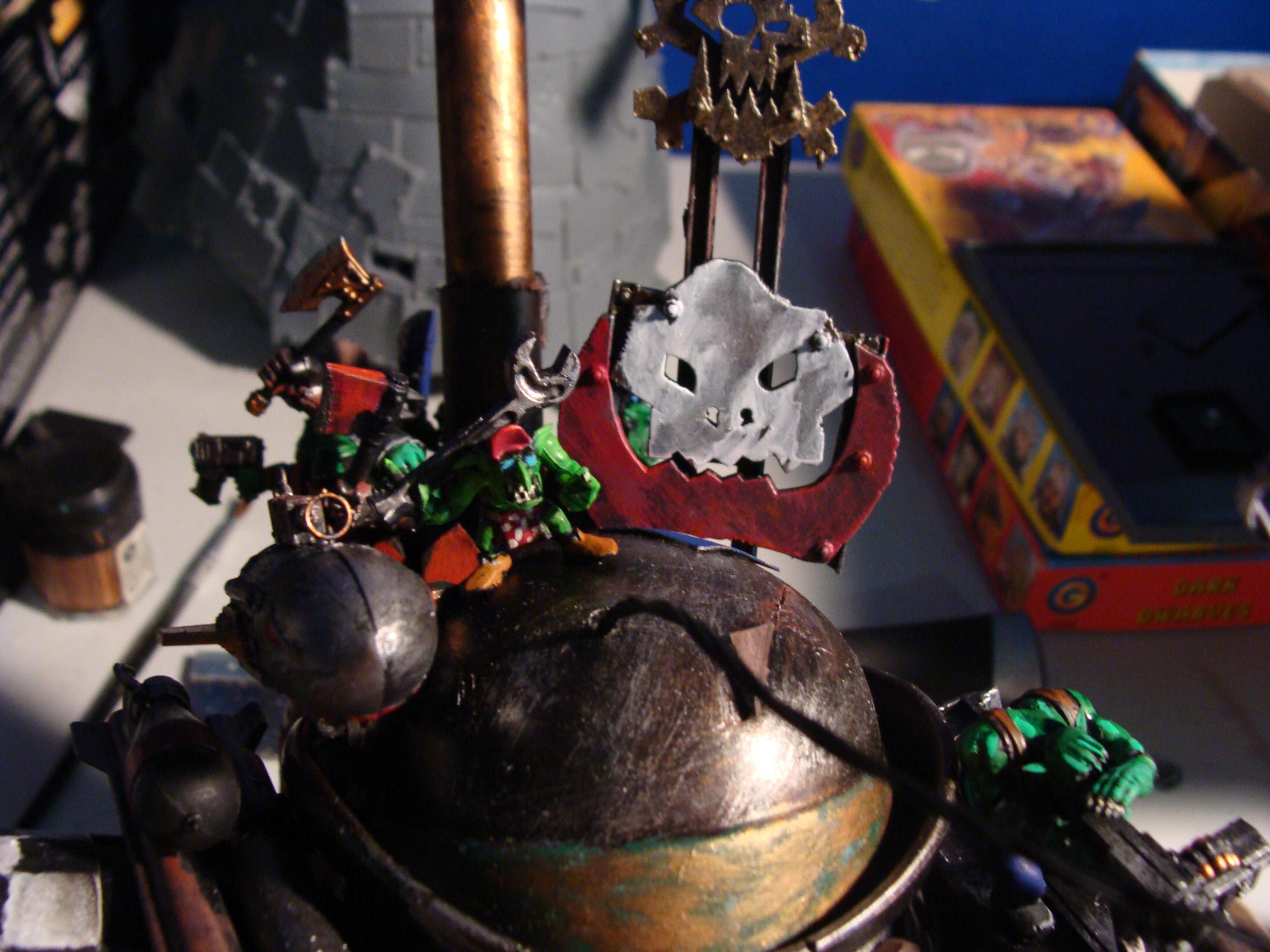 Orks, Scratch Build, Stompa, Tater Titan, Work In Progress