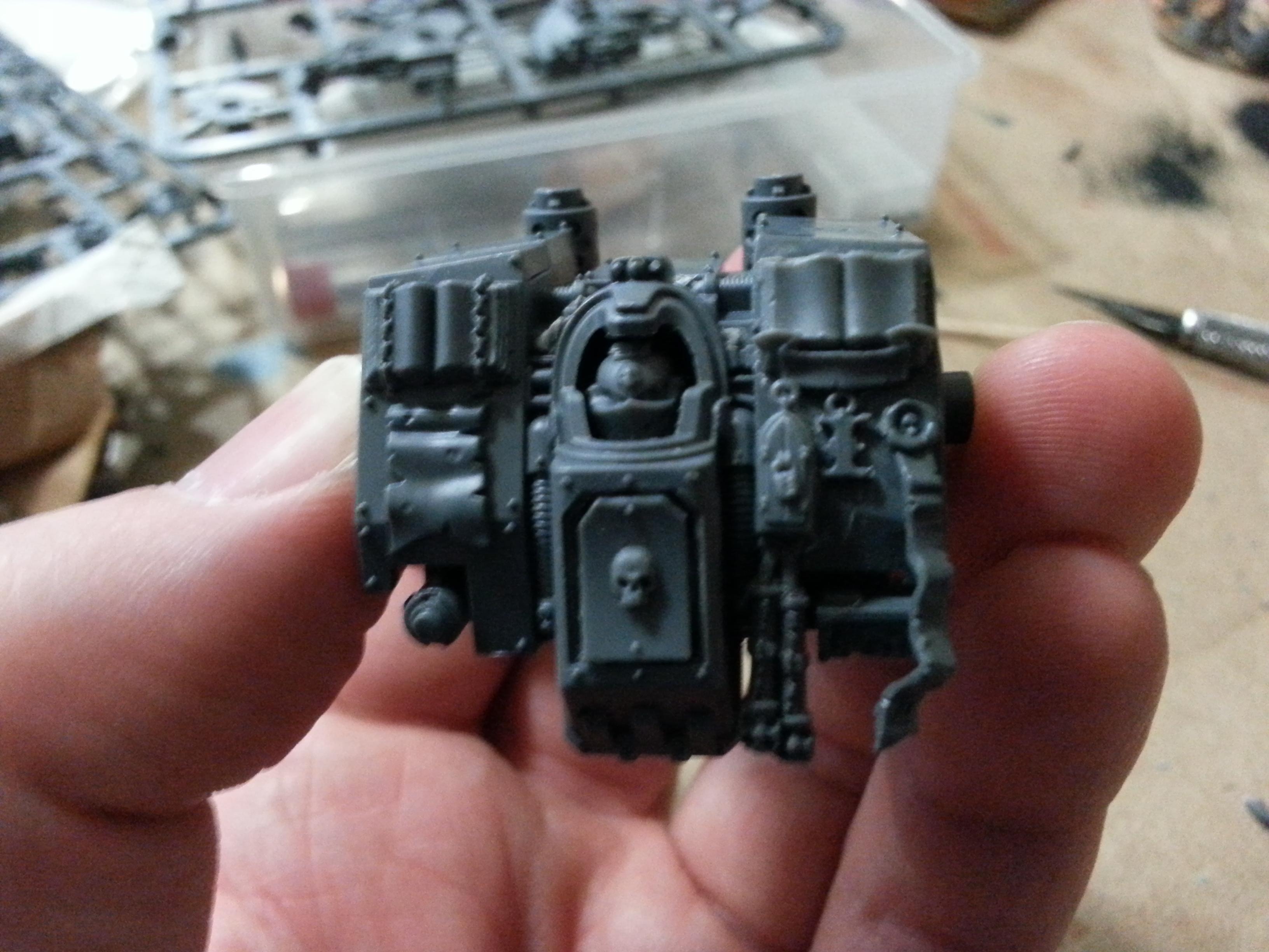 Autocannon, Dreadnought, Grey Knights, Space Marines
