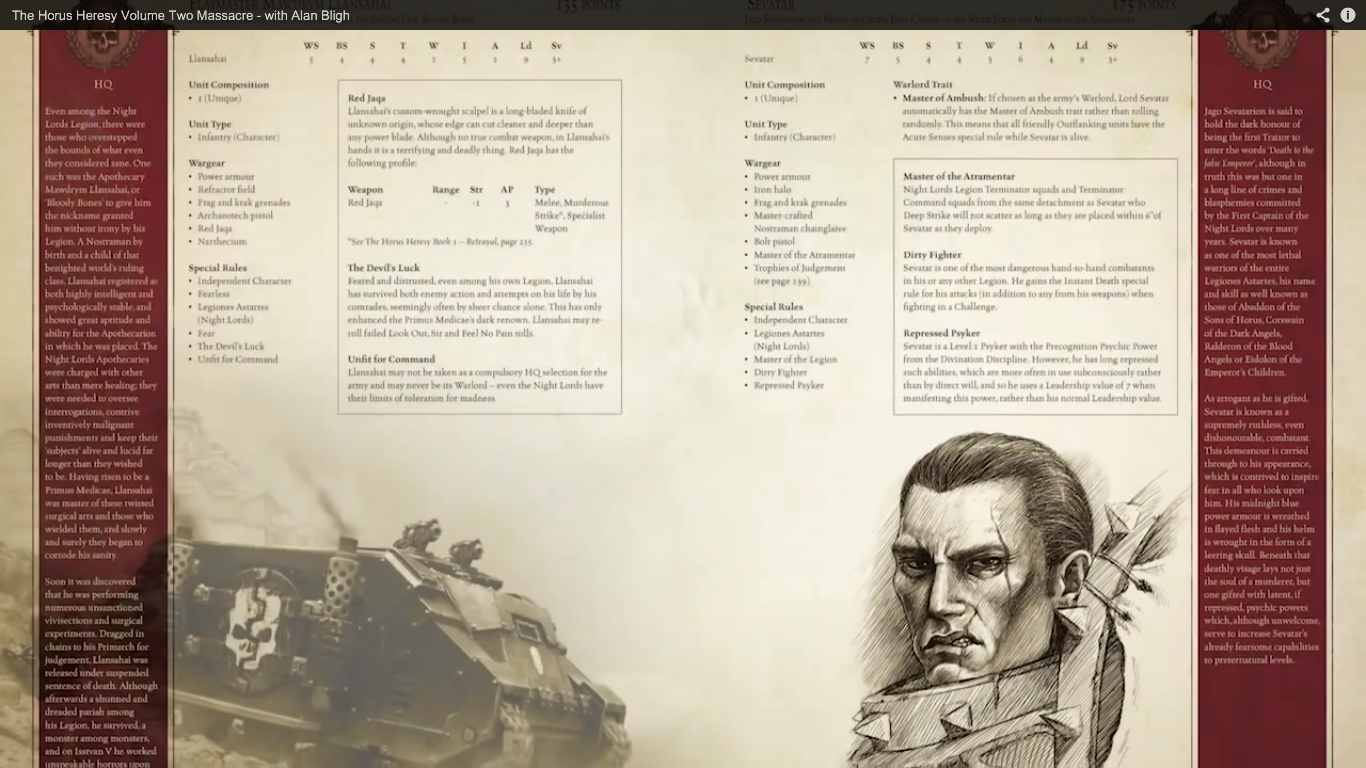 sevatar rules