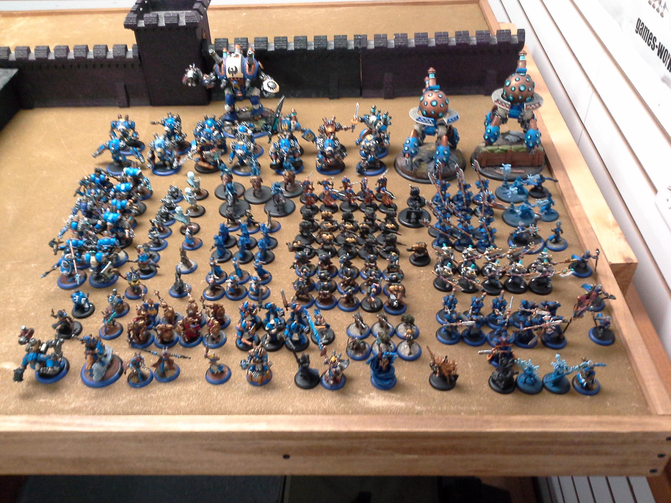 Army, Cygnar, Display, Warmachine