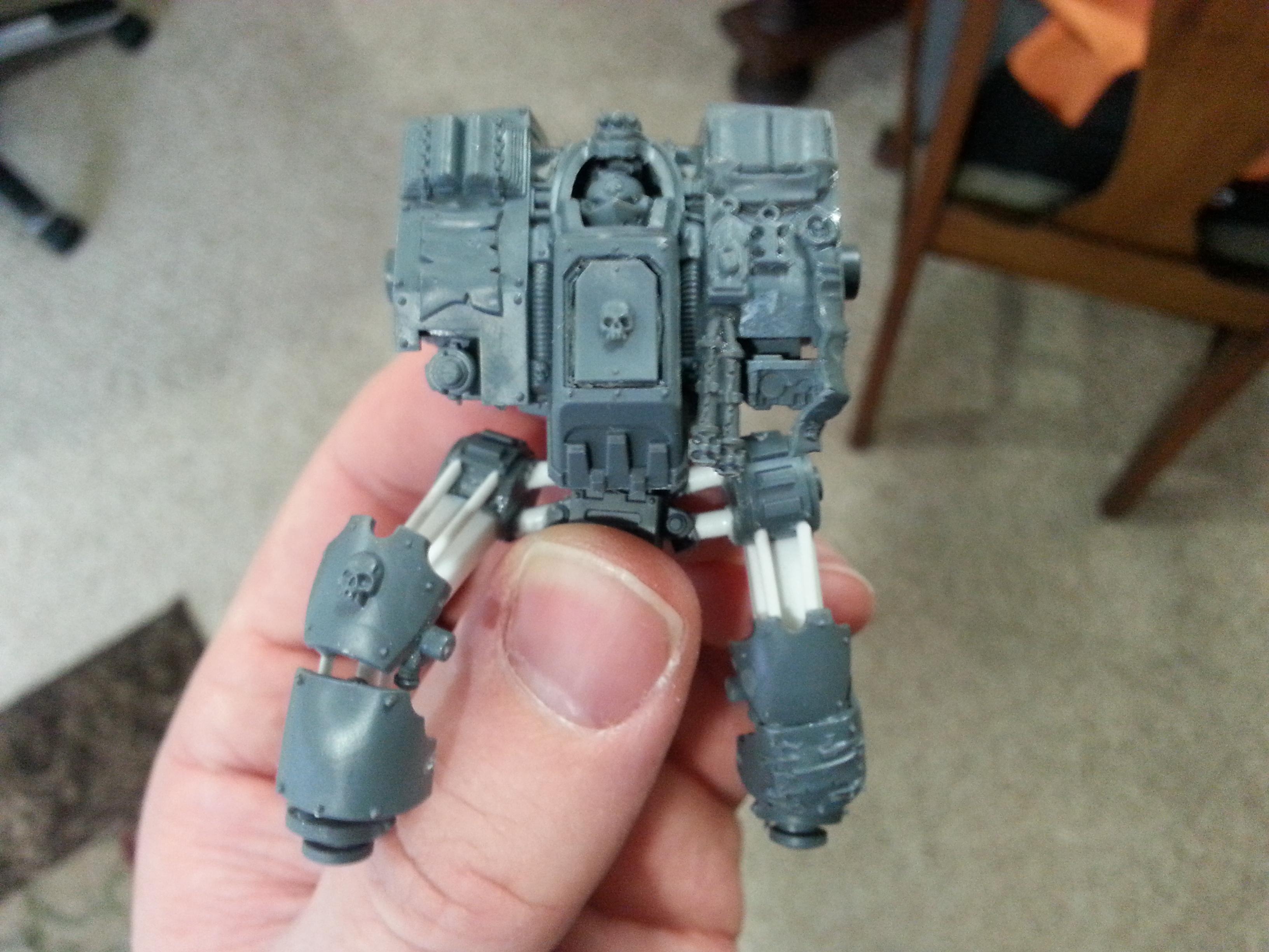 Autocannon, Dreadnought, Grey Knights, Space Marines