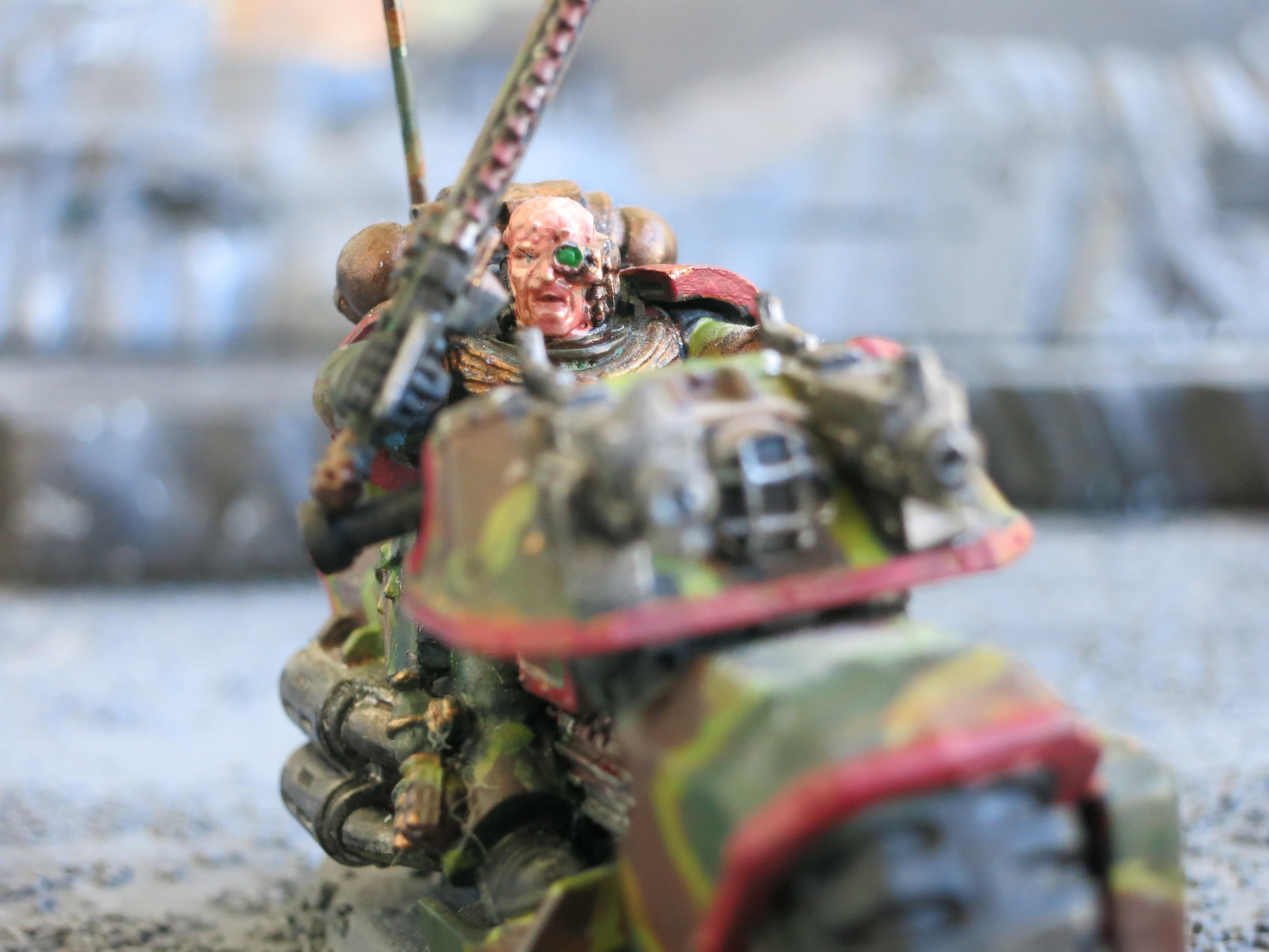 Bike Sergeant, Camouflage, Chainsword