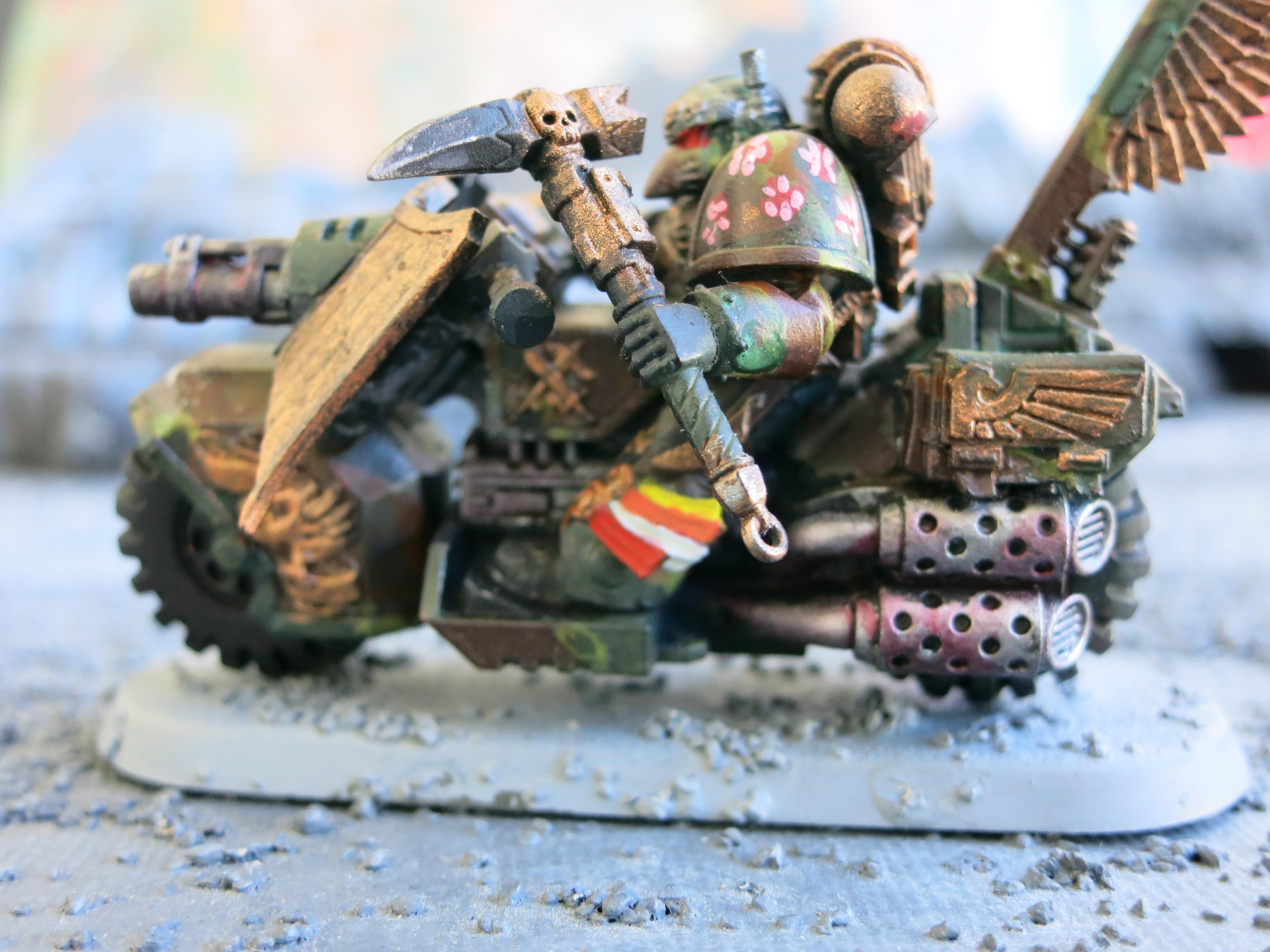 Black Knight, Camouflage, Grenadier, Ravenwing Command Squad