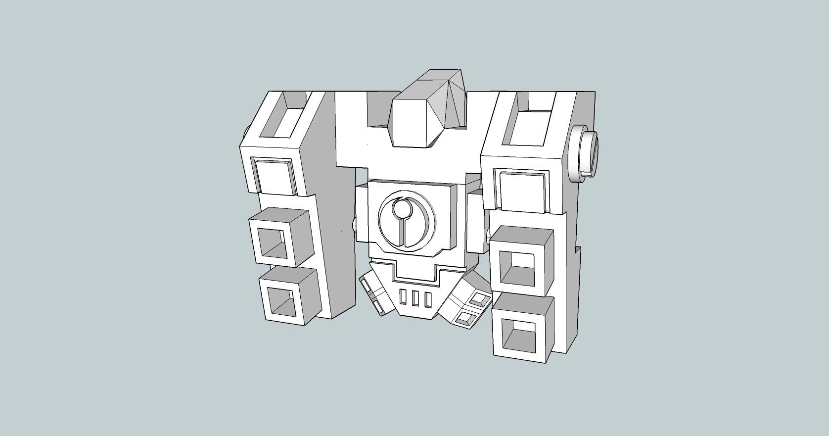 3D Tau & Space Marine Jump Pack