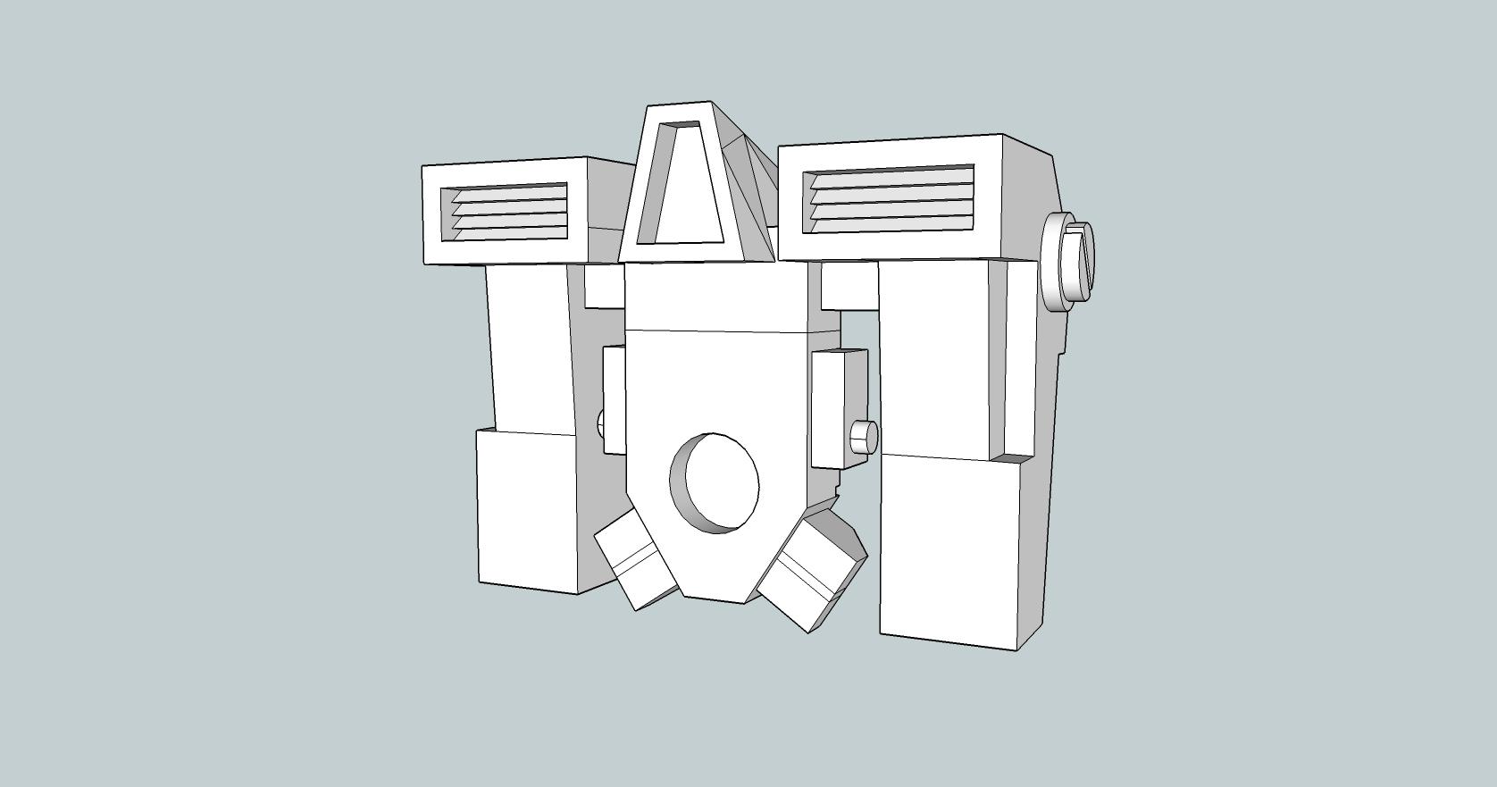 3D Tau & Space Marine Jump Pack
