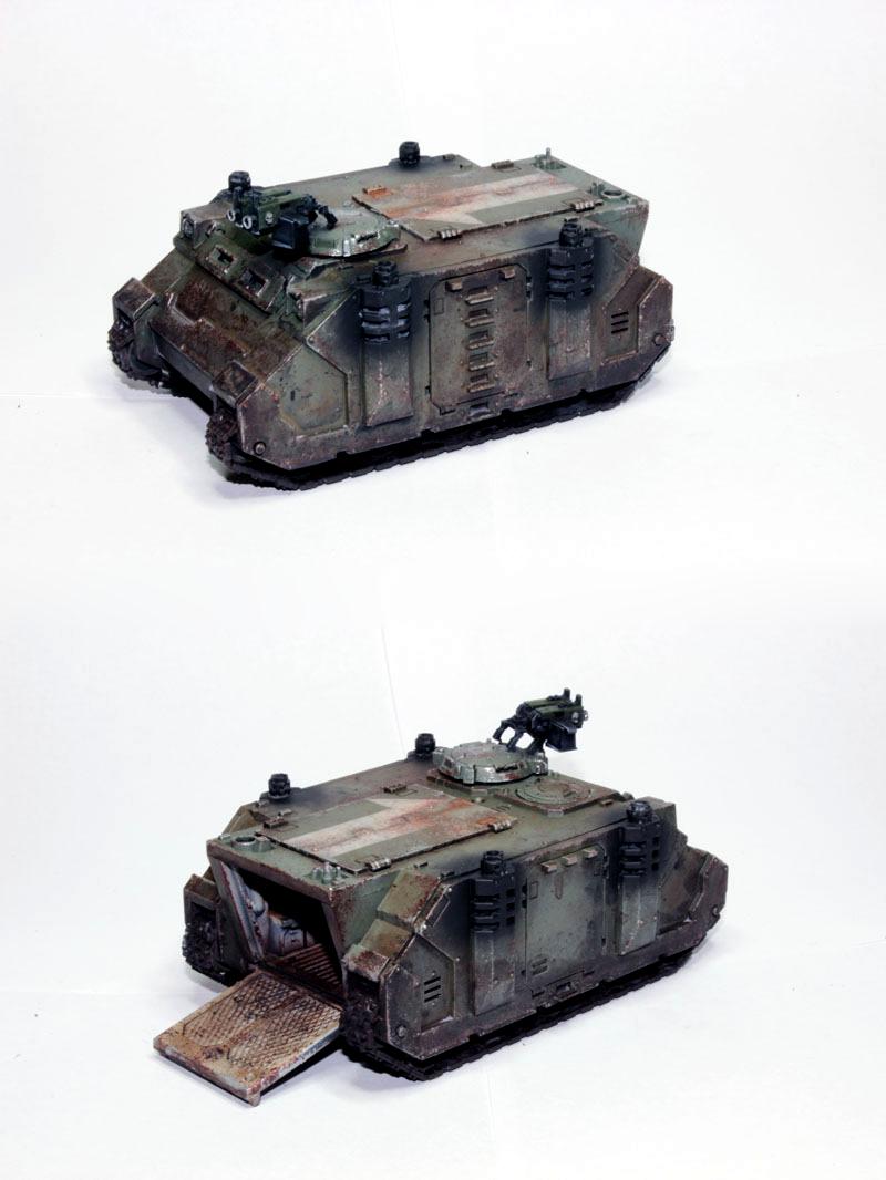Rhino, Rough, Space Marines, Transport, Weathered, Worn