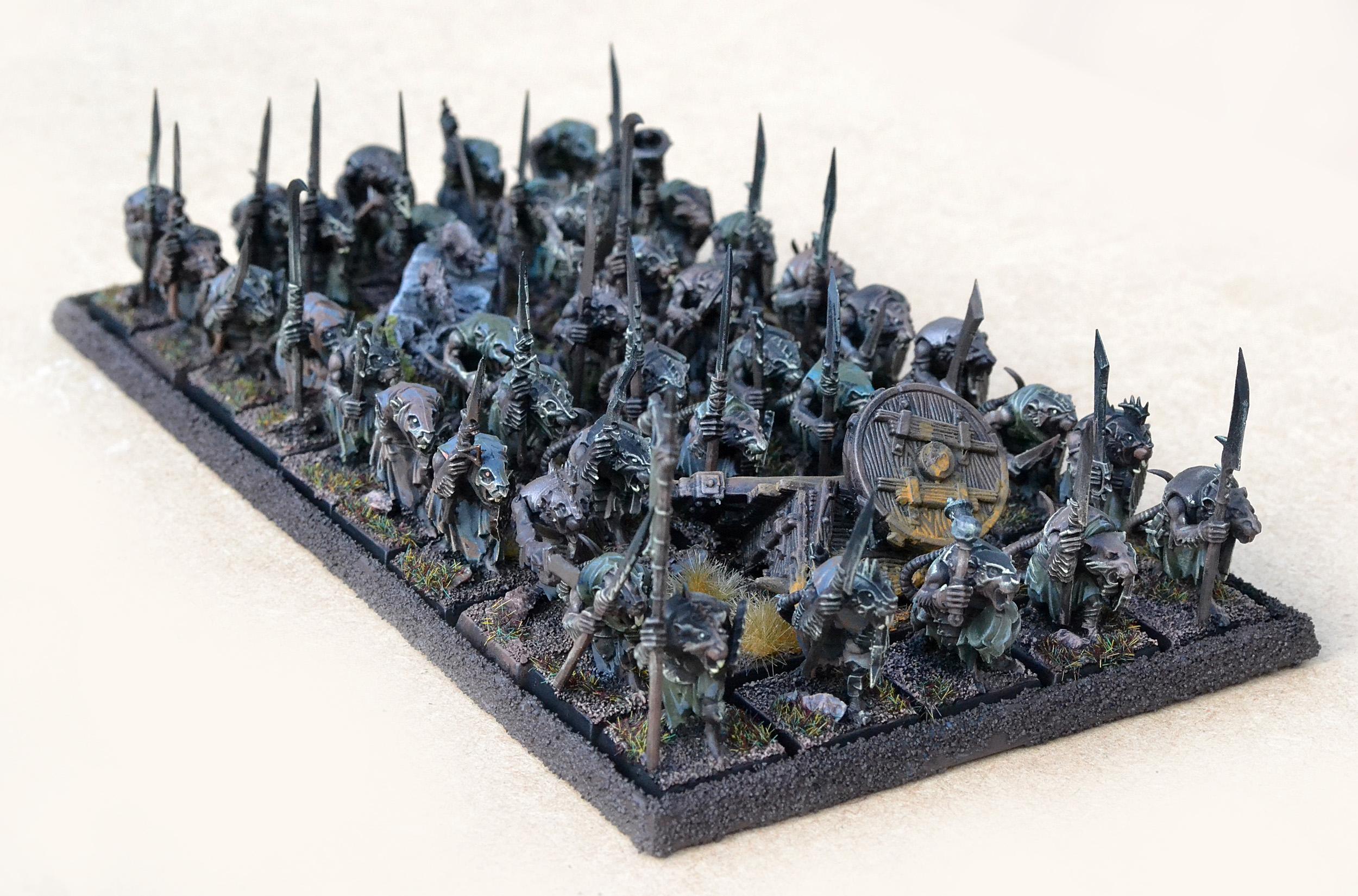 Skaven Clanrat unit