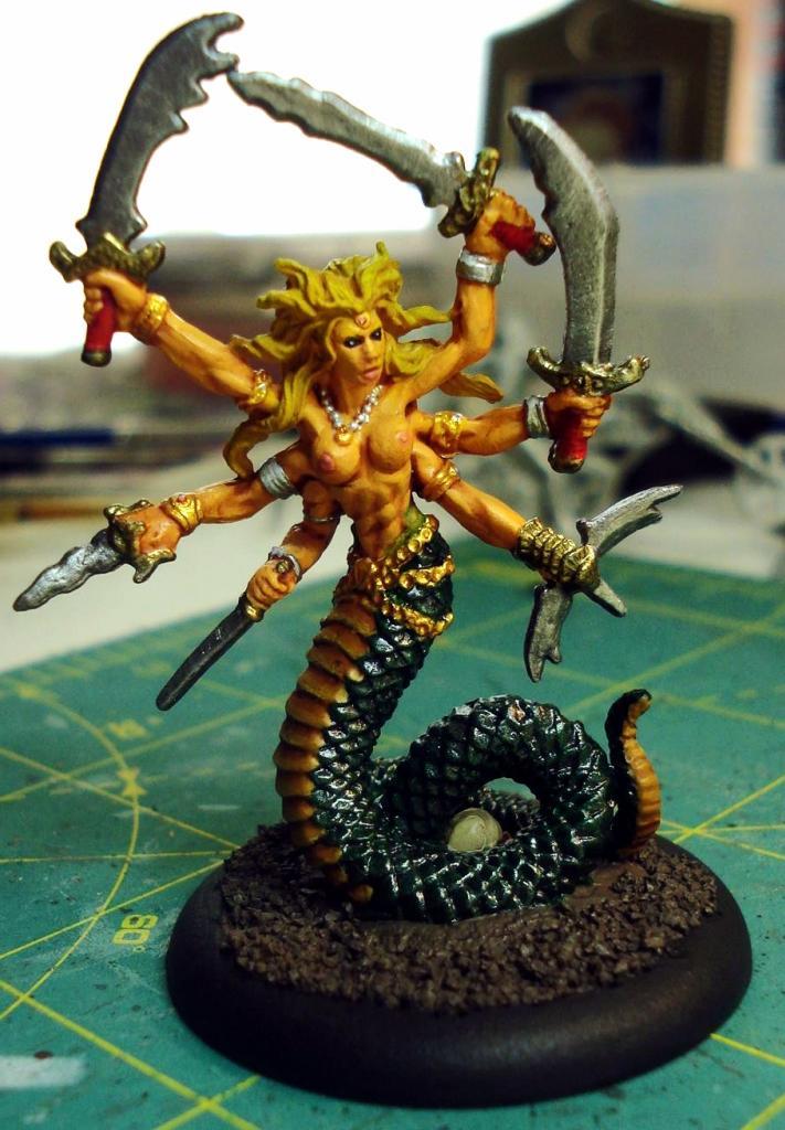 Daemons, Dungeons And Dragons, Female, Reaper, Type V