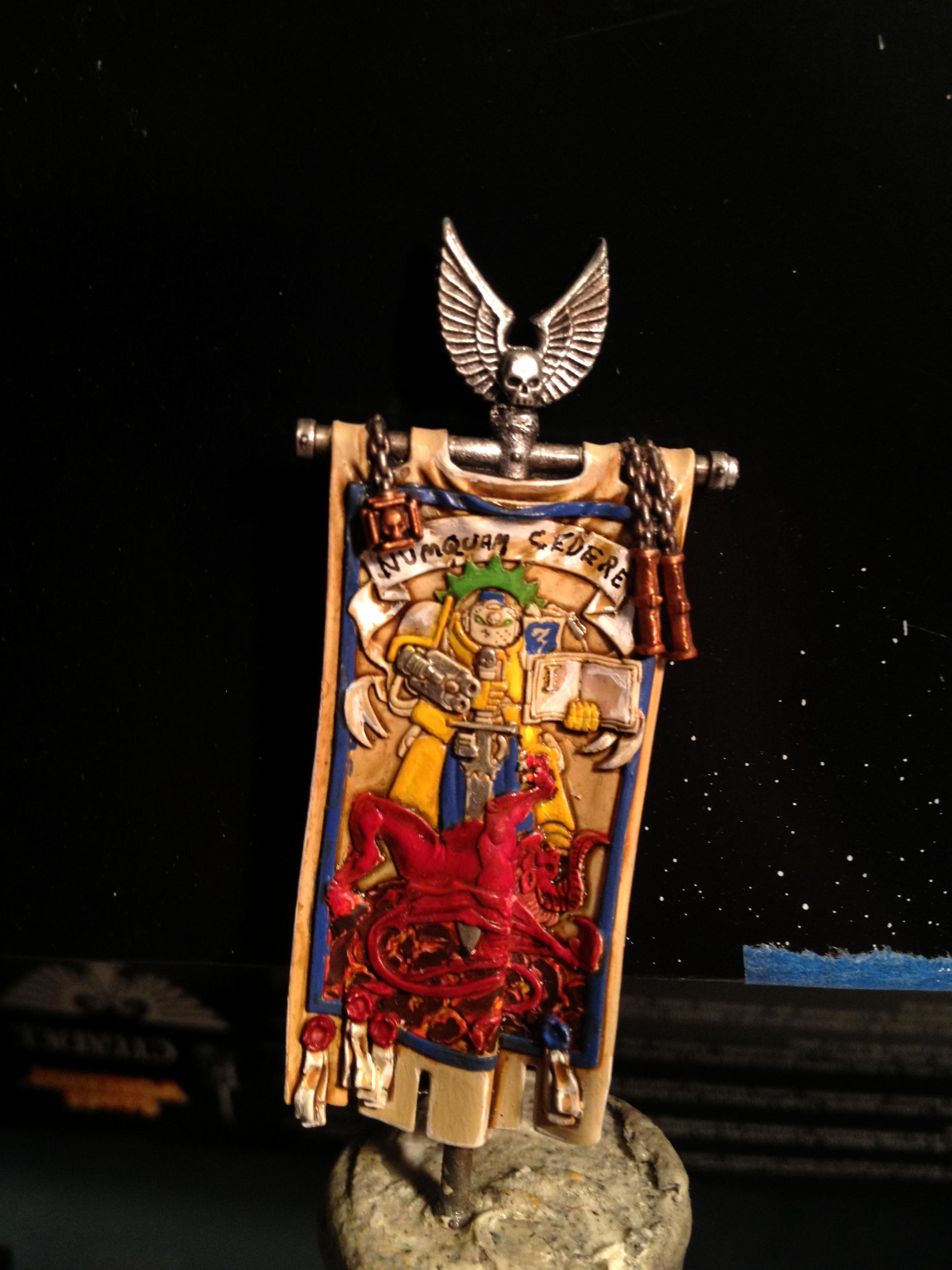 Aegis Guard Space Marines 9th Company banner