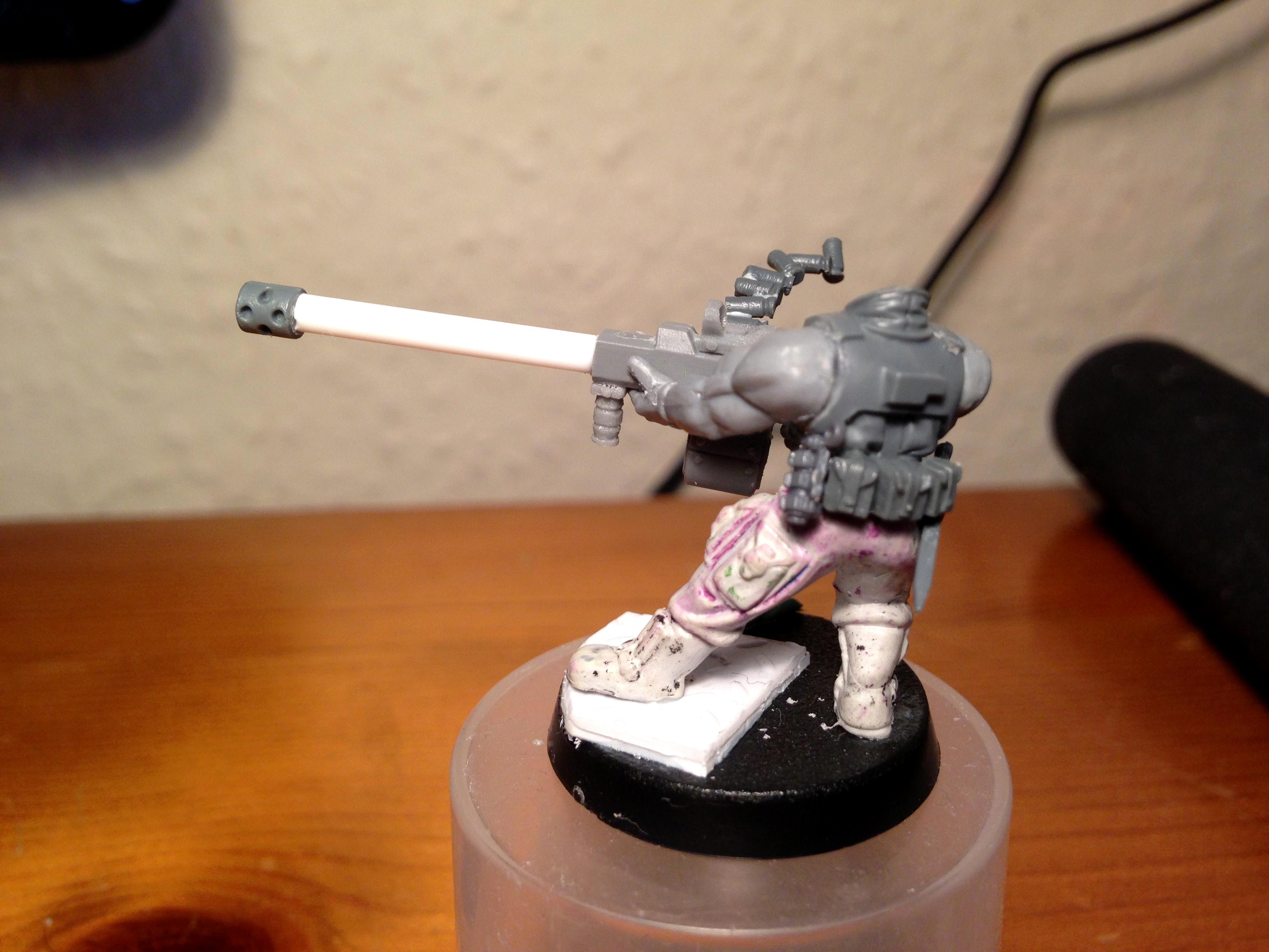 Autogun, Cadians, Conversion, Delaque, Guard, Imperial, Necromunda, Warhammer 40,000, Warhammer Fantasy