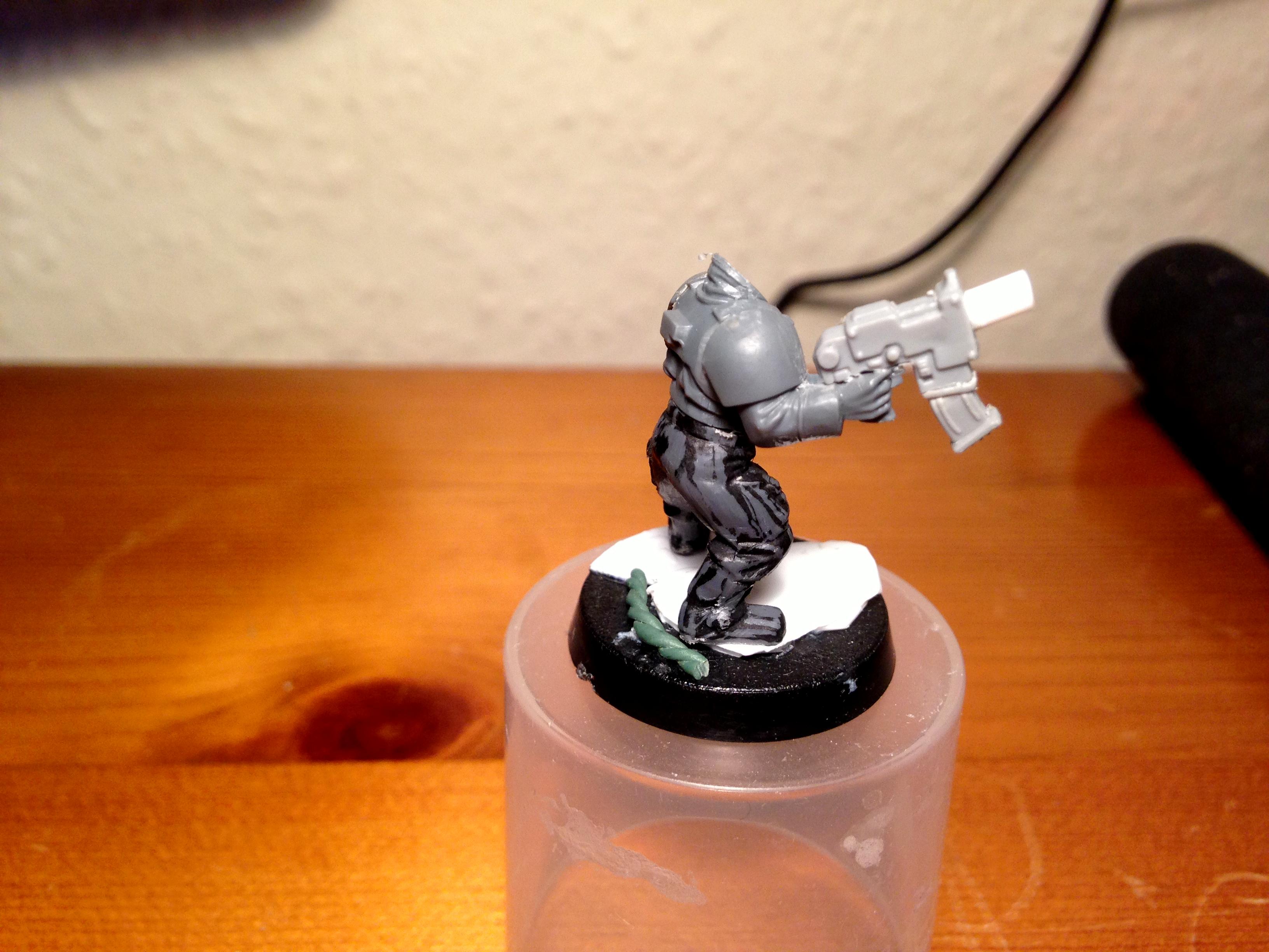 Autogun, Cadians, Conversion, Delaque, Guard, Imperial, Necromunda, Warhammer 40,000, Warhammer Fantasy