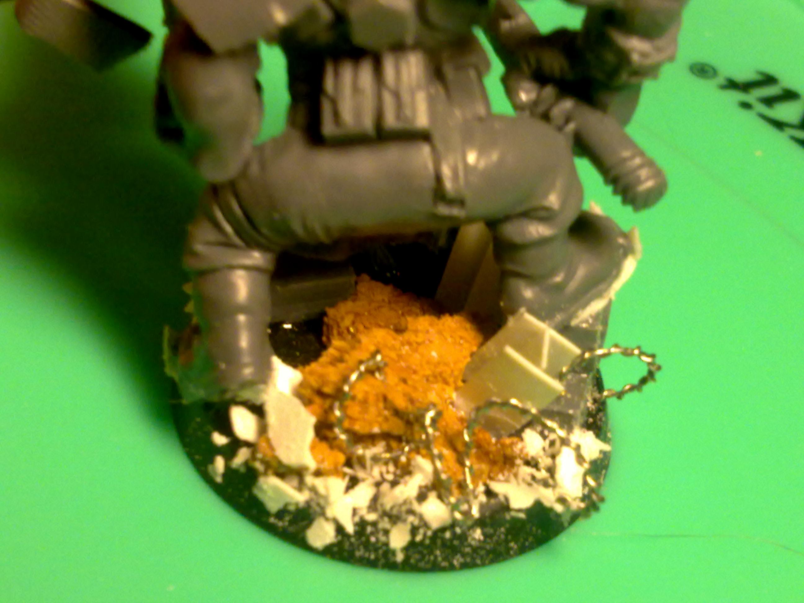 Barbed Wire, Conversion, Orcs, Orks, Shoota, Work In Progress