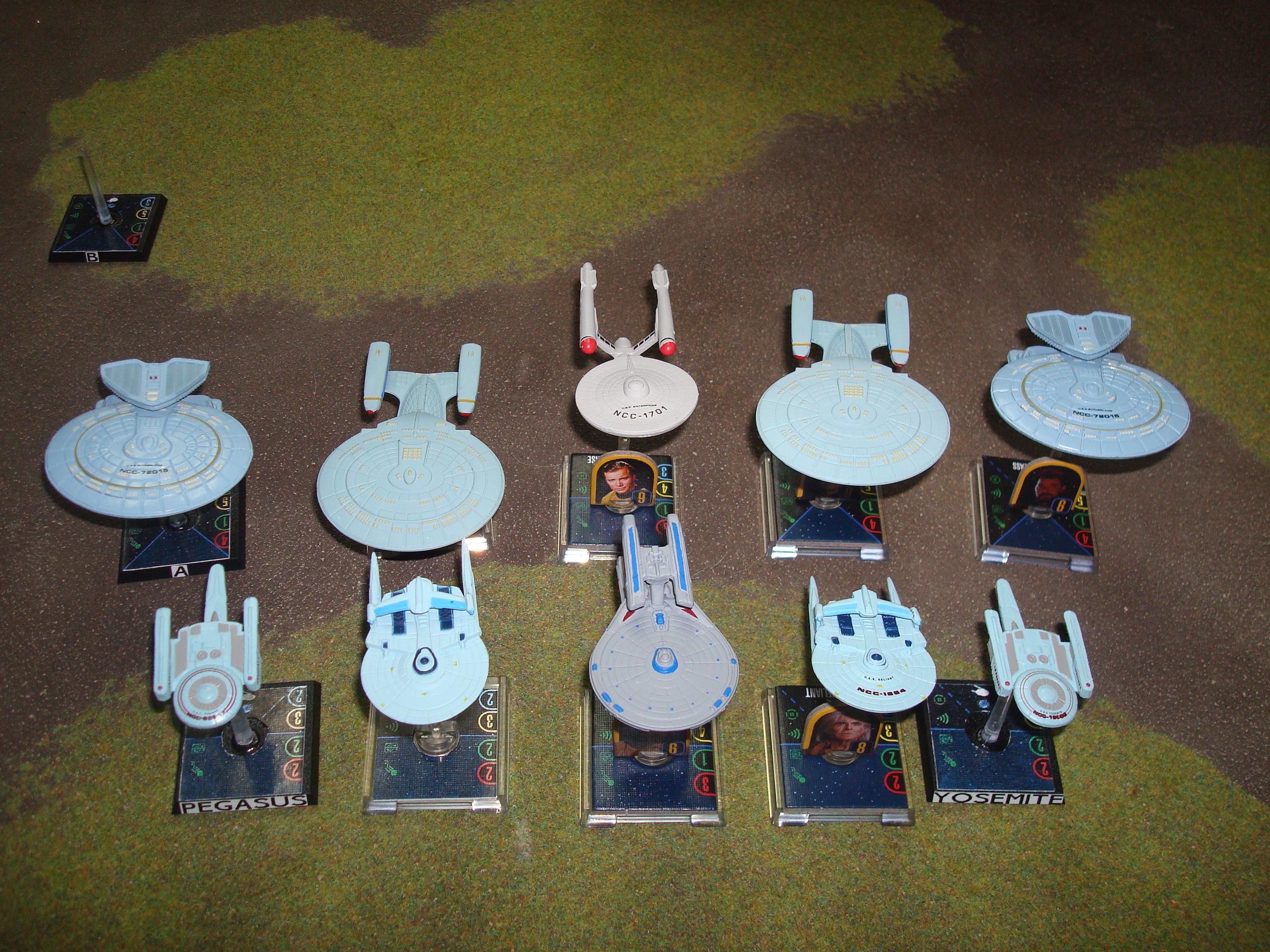 Federation, Star Trek, Star Trek Attack Wing, Starfleet, Starship