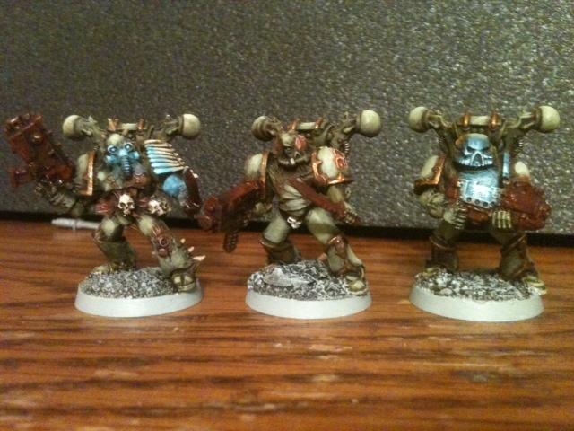 Chaos Space Marines, Death Guard, Nurgle, Object Source Lighting, Plasma, Warhammer 40,000