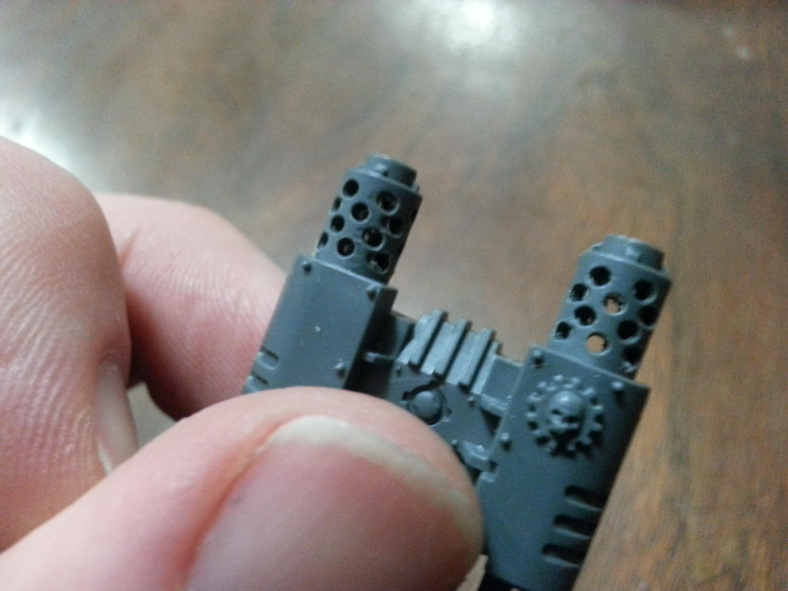 Autocannon, Dreadnought, Grey Knights, Space Marines
