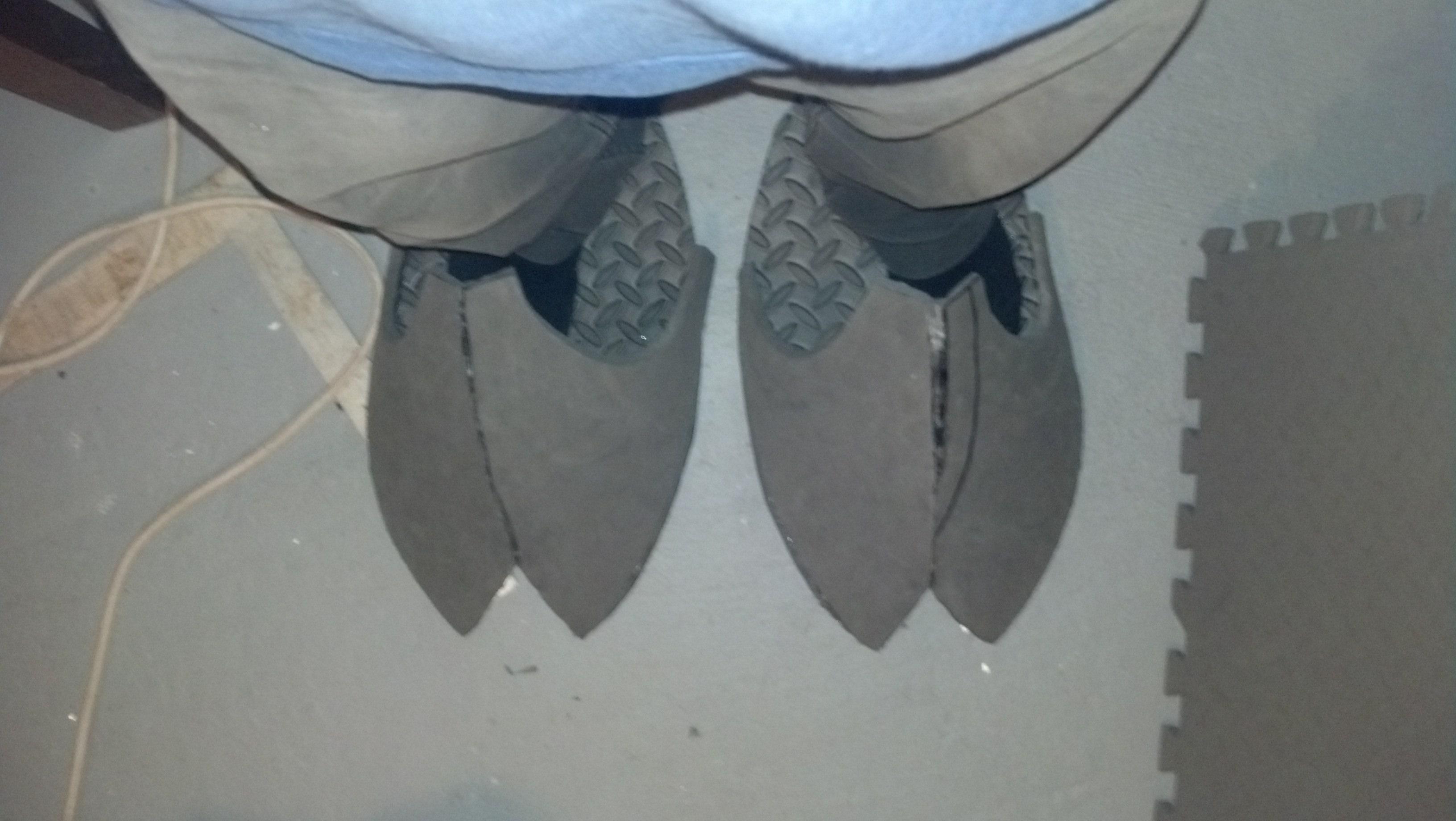 obligatory foot shot