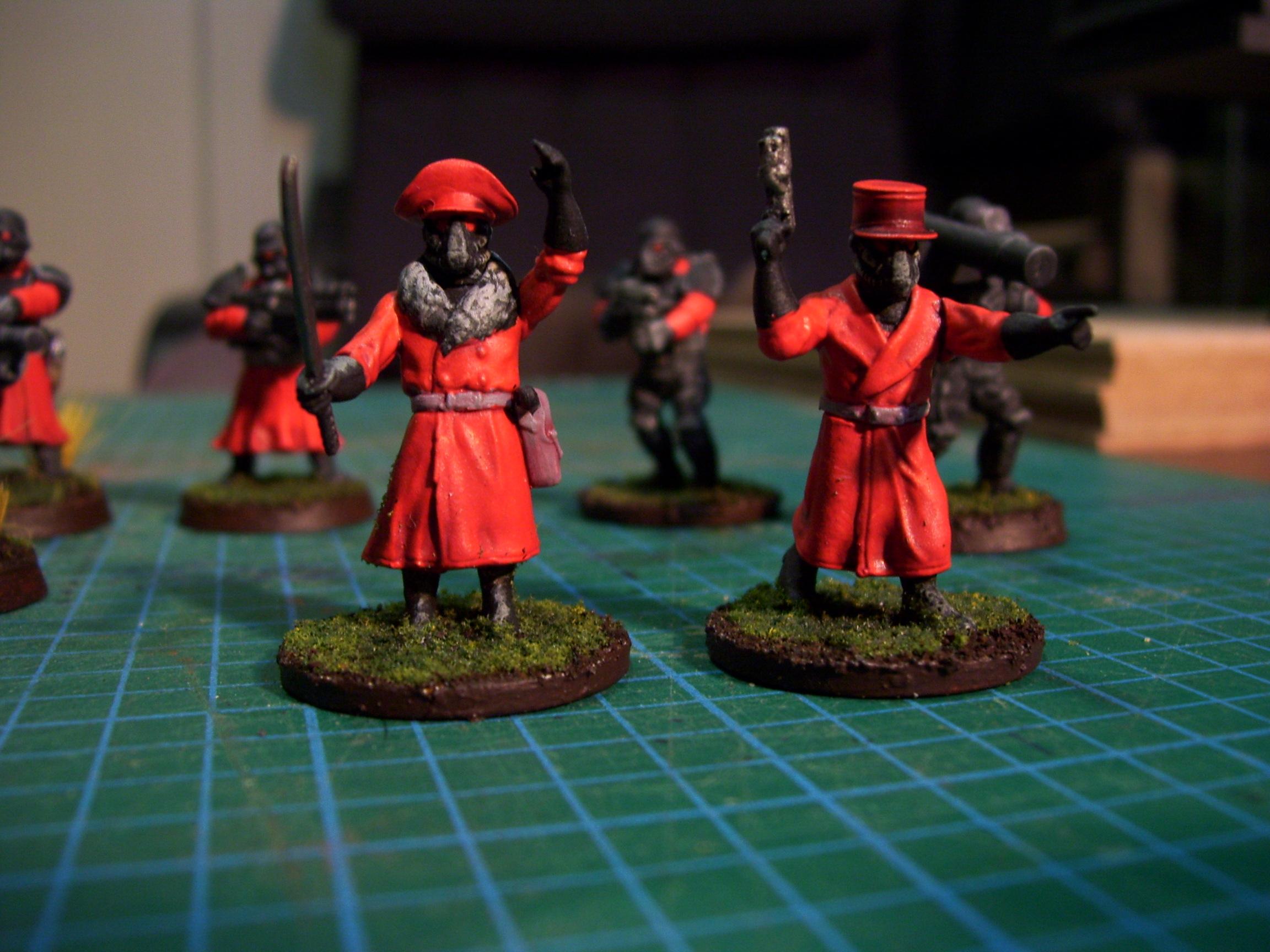 Greatcoats, Officers, Shock Troopers, Wargames Factory