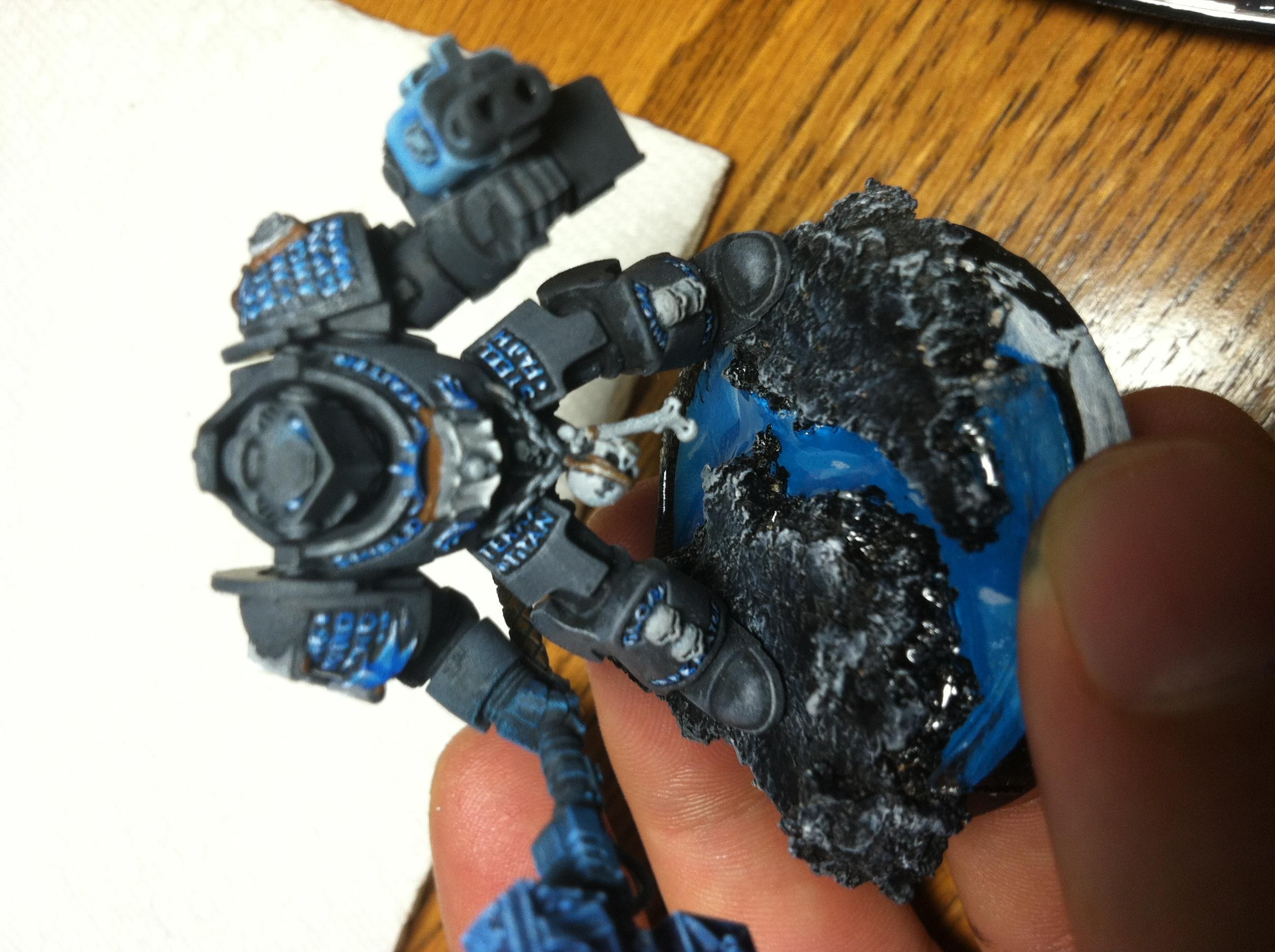 Gk, Grey Knights, Terminator Armor, Work In Progress