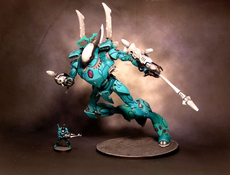 Eldar, Mymeara Wraith Knight, Wraithknight - Mymeara Wraith Knight ...