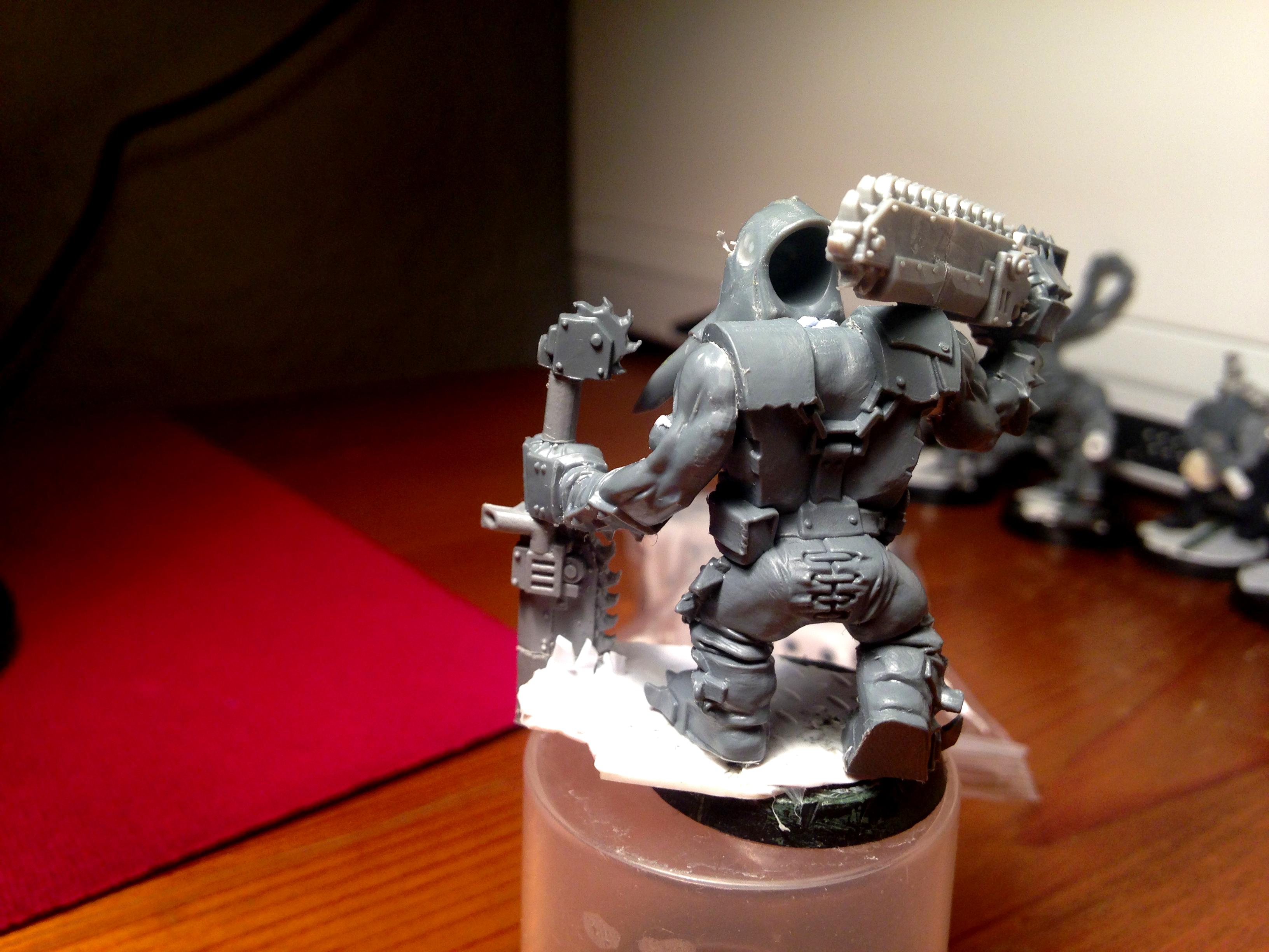 Autogun, Cadians, Conversion, Delaque, Goliath, Guard, Imperial, Necromunda, Warhammer 40,000, Warhammer Fantasy