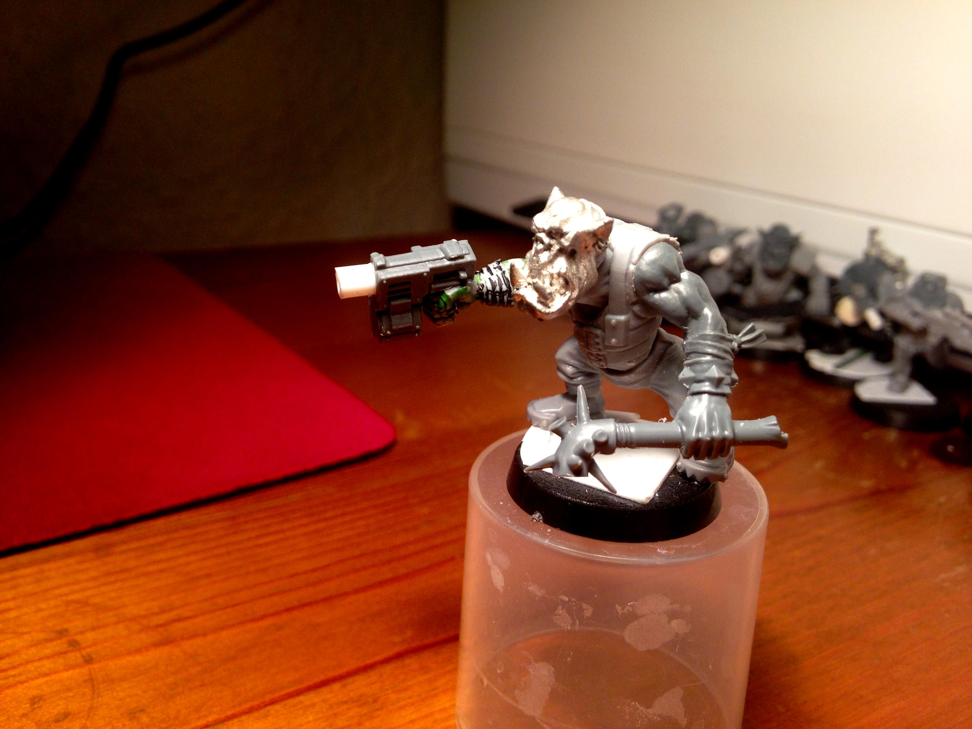 Autogun, Cadians, Conversion, Delaque, Goliath, Guard, Imperial, Necromunda, Warhammer 40,000, Warhammer Fantasy