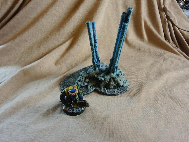 Alien, Bones Of Cold Night, Homemade, Jungle, Scratch Build, Terrain