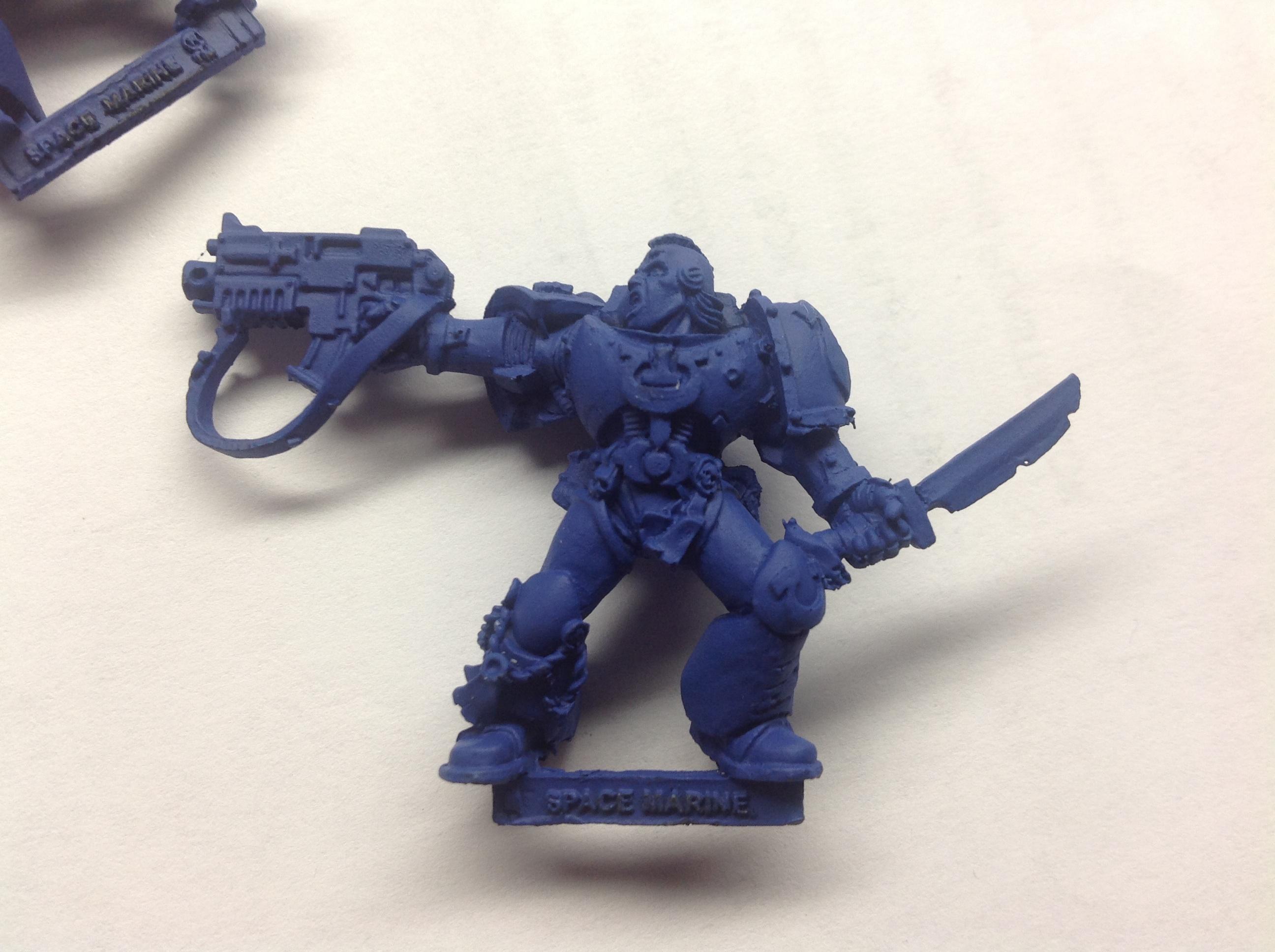 Macragge blue base coat