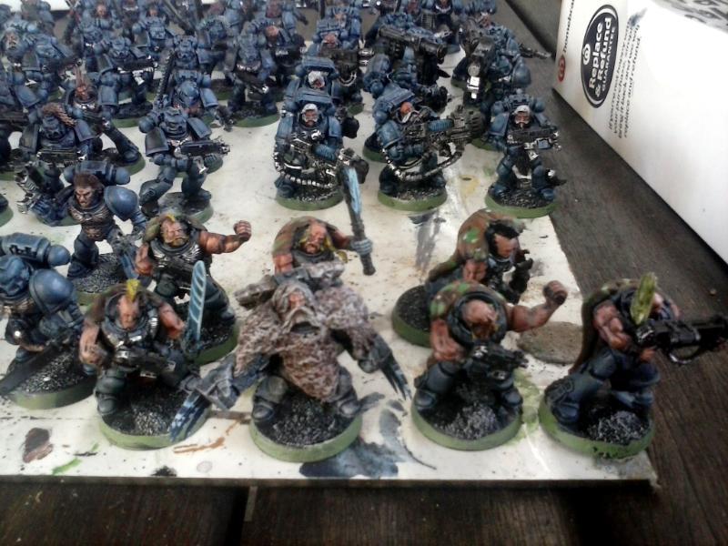 Massed, Space Wolves