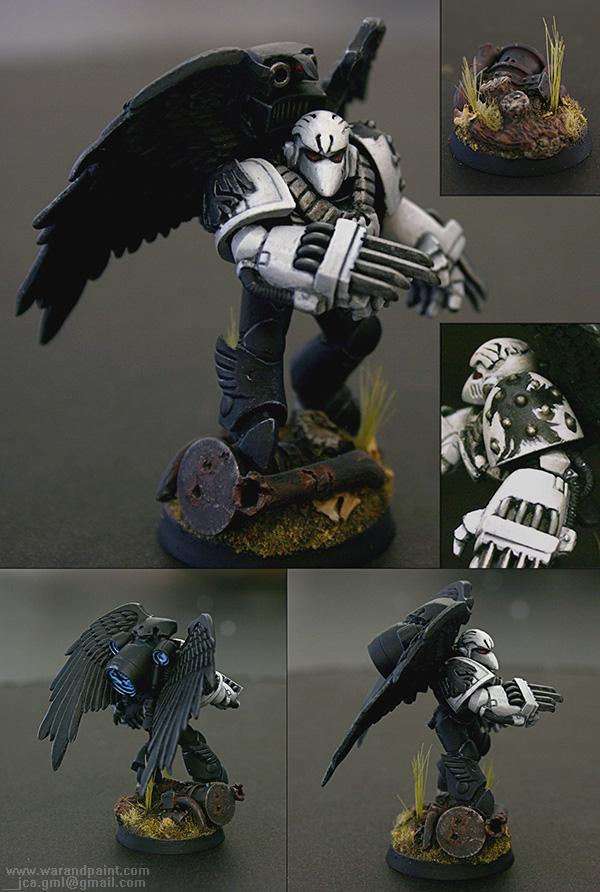 Jca, Kayvaan, Raven Guard, Sculpted, Shrike