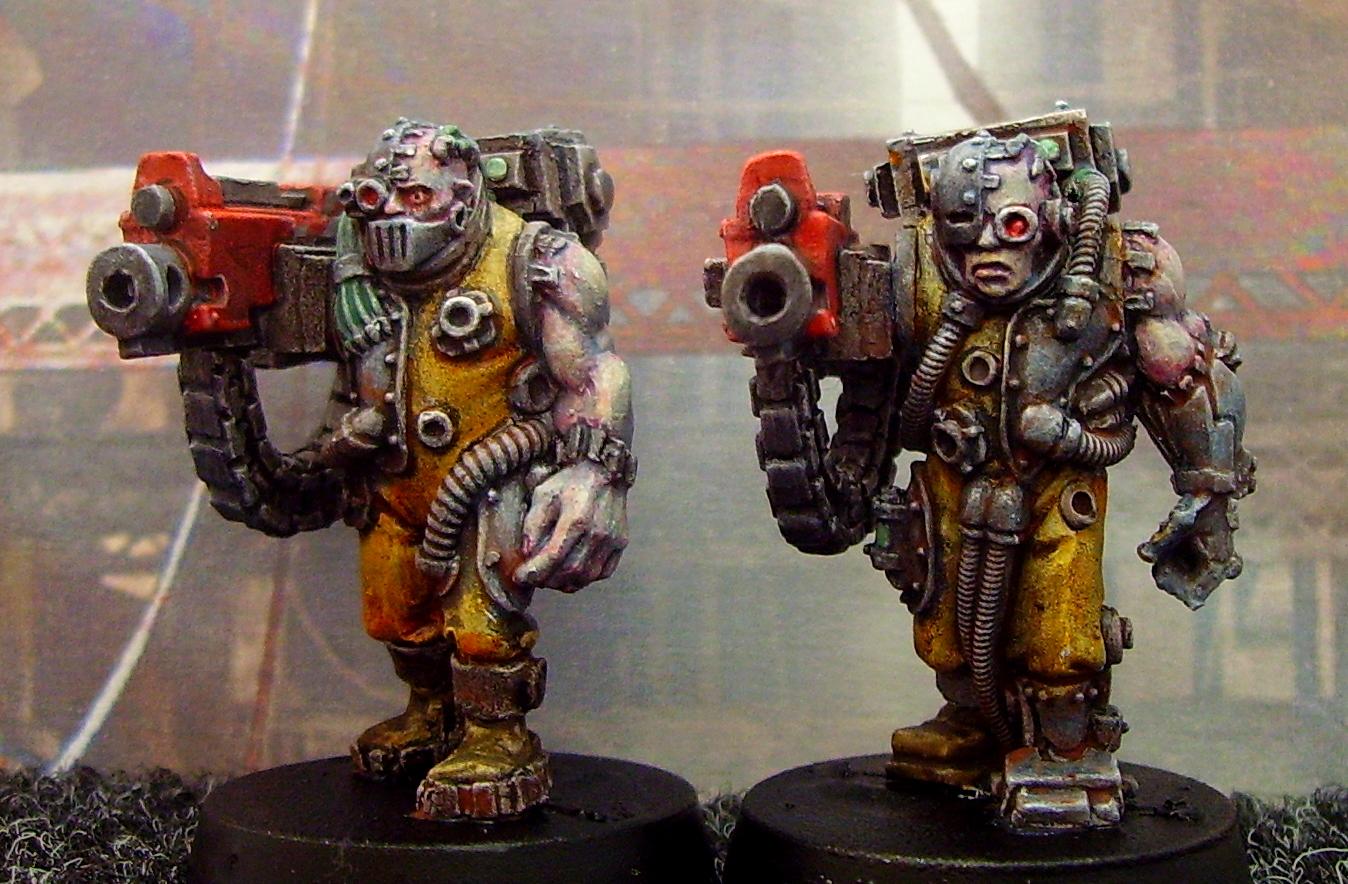 Mechanicus, Servitors, Techmarine