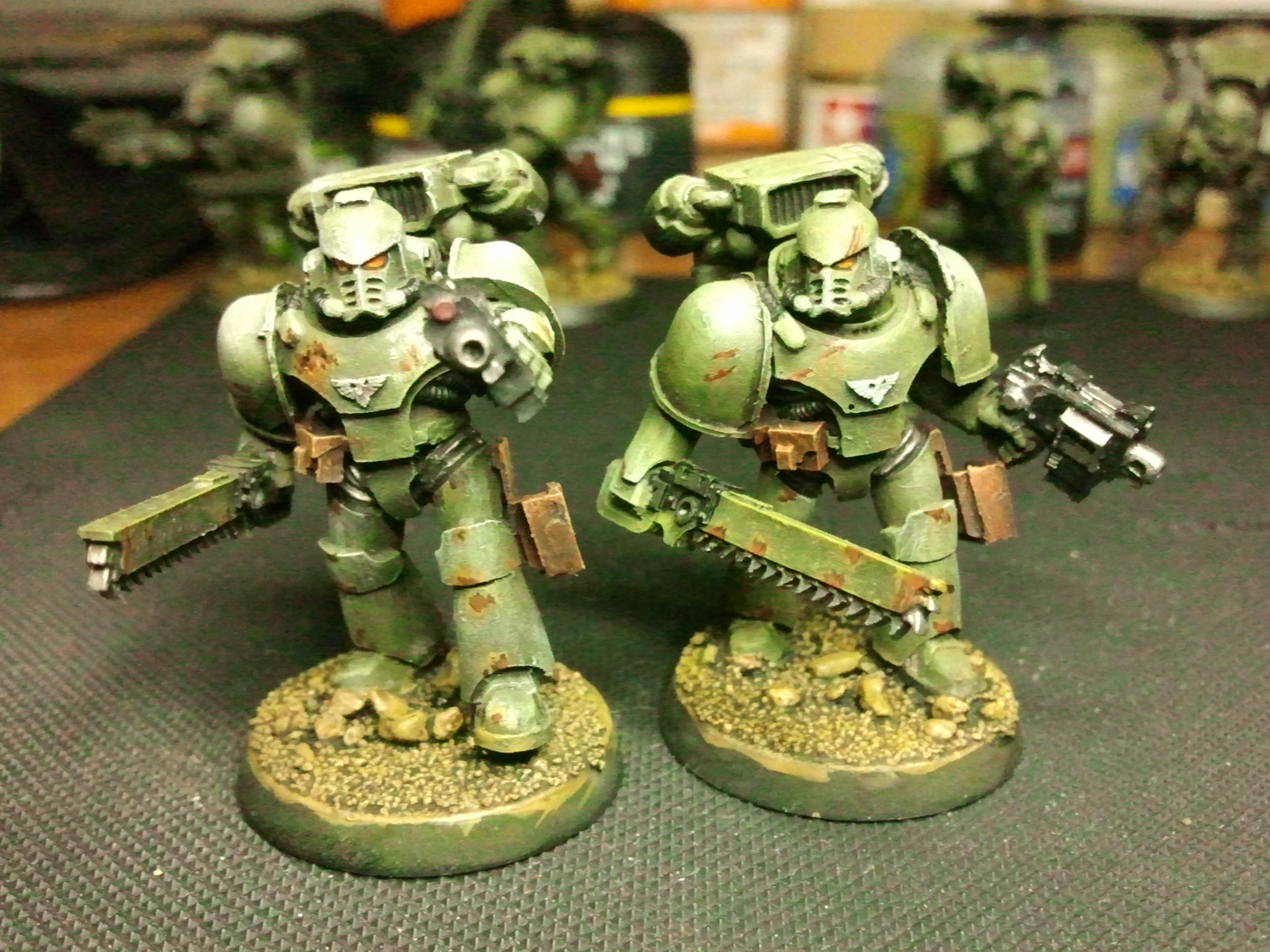 Forge World, Raptors, Space Marines, Swamp