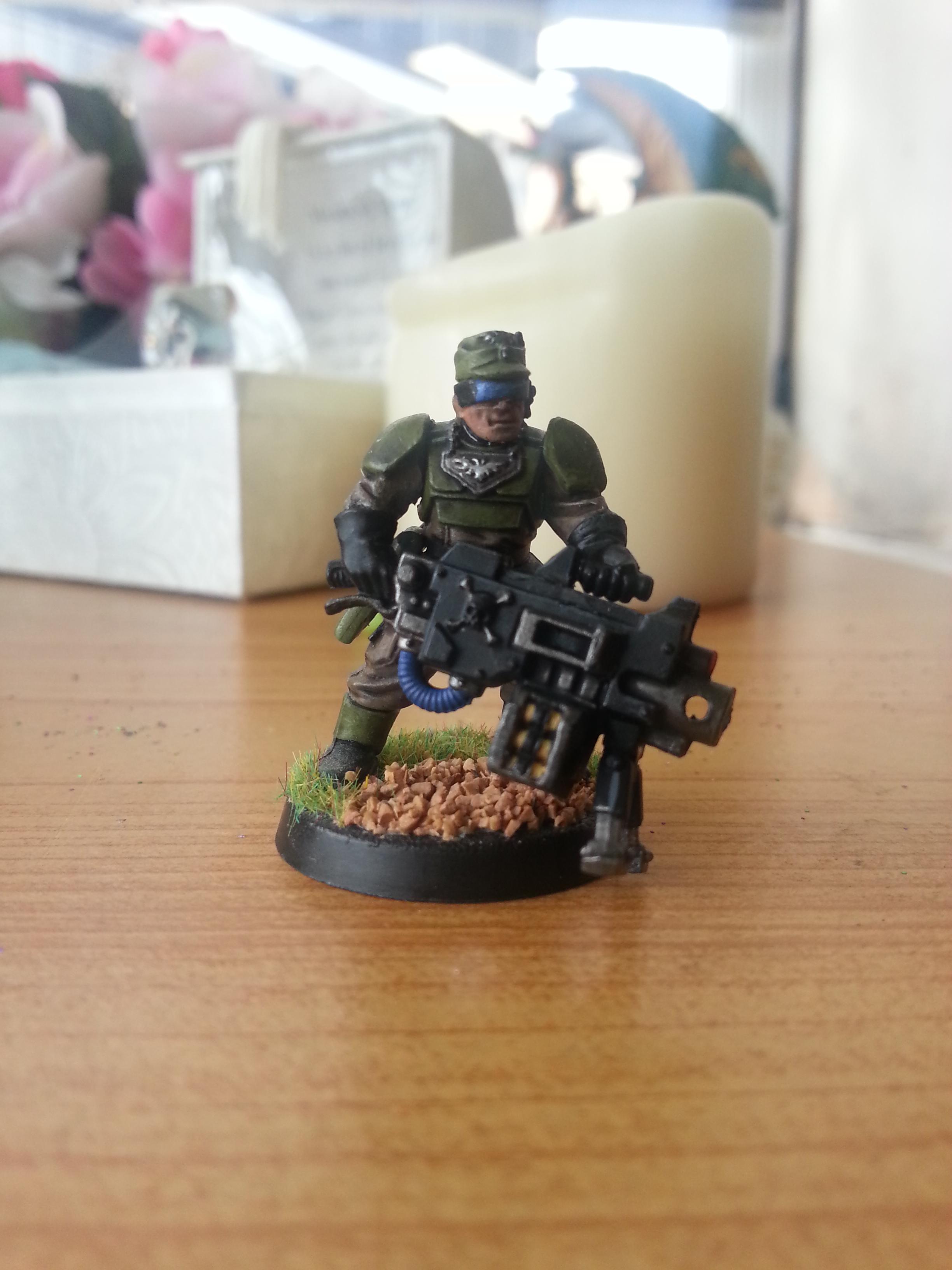 Astra Militarum, Gunnery Sergeant Harker, Imperial Guard