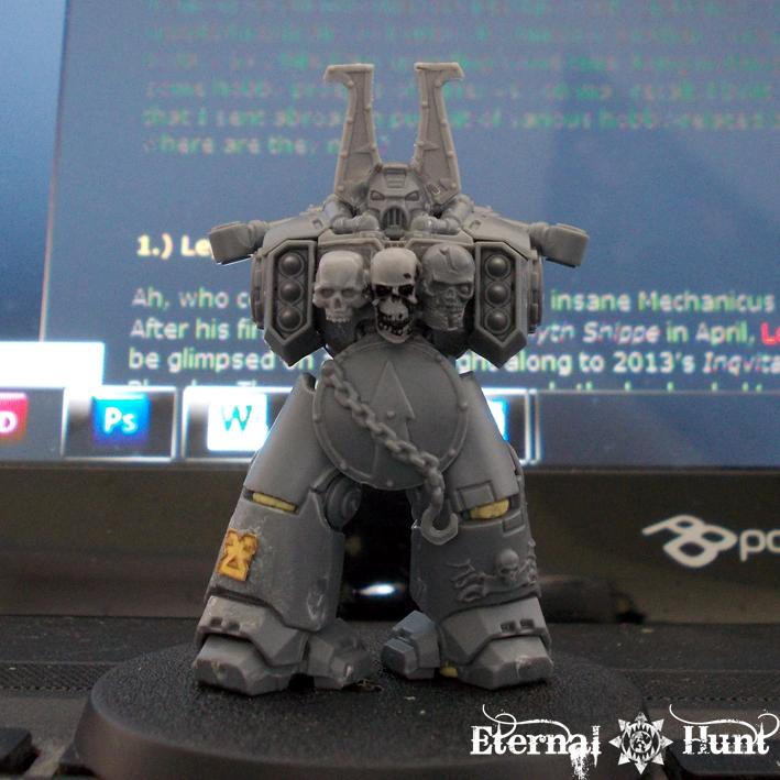 Behemoths, Centurions, Chaos, Chaos Space Marines, Conversion, Counts As, Khorne, Obliterators, Warhammer 40,000, Work In Progress, World Eaters