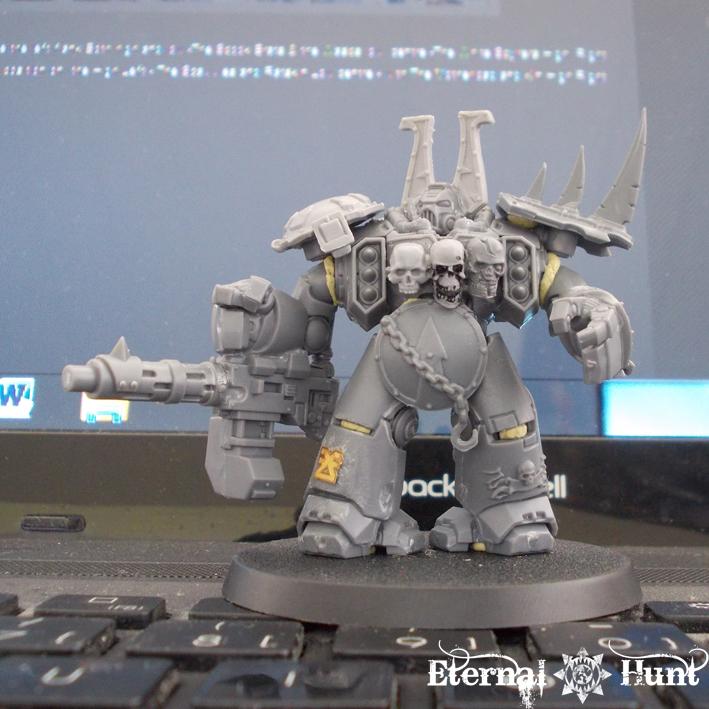 Behemoths, Centurions, Chaos, Chaos Space Marines, Conversion, Counts As, Khorne, Obliterators, Warhammer 40,000, Work In Progress, World Eaters