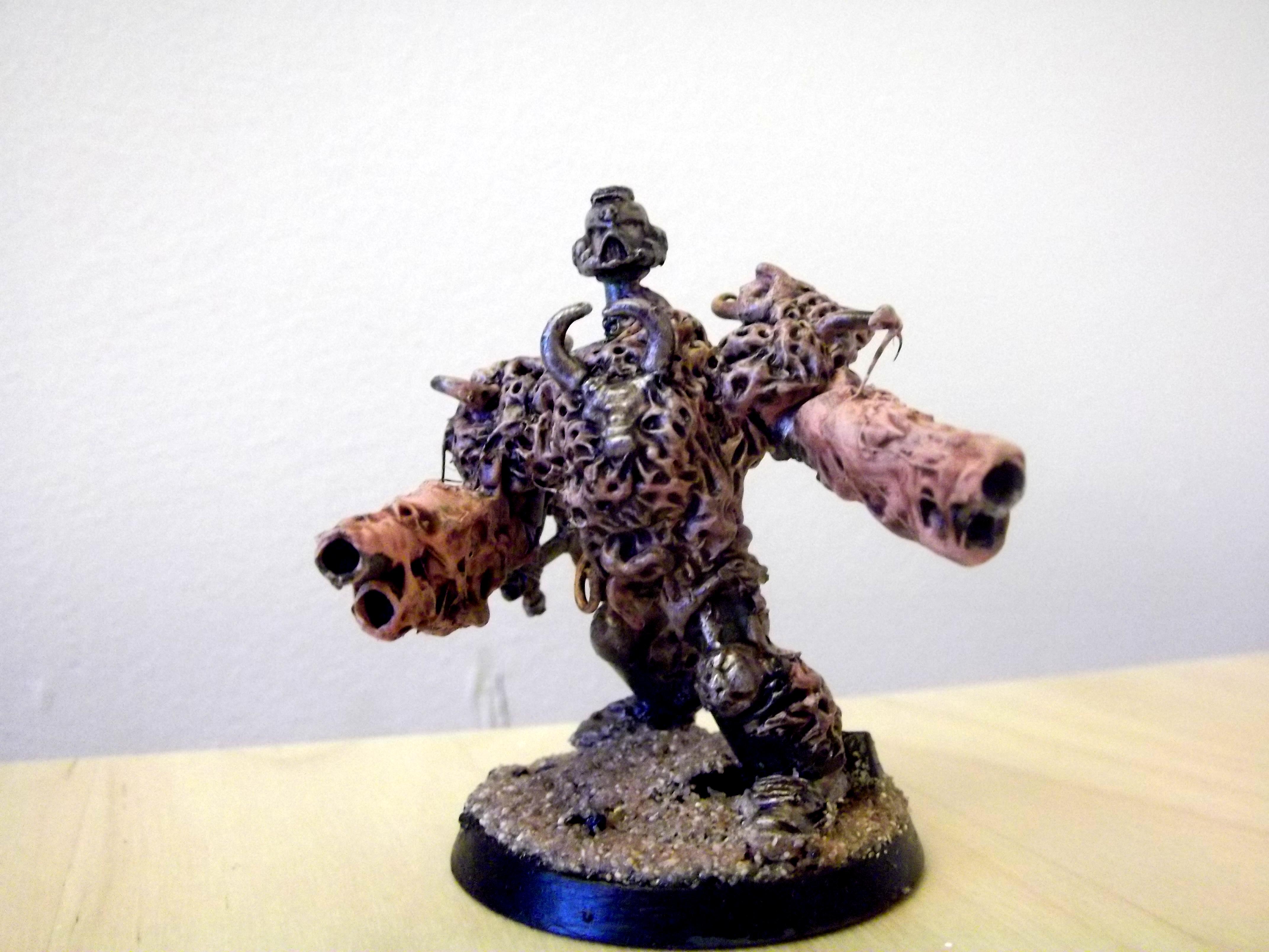 Conversion, Greenstuff, Nurgle, Obliterators, Sculpting, Undead, Warhammer 40,000, Warhammer Fantasy, Zombie
