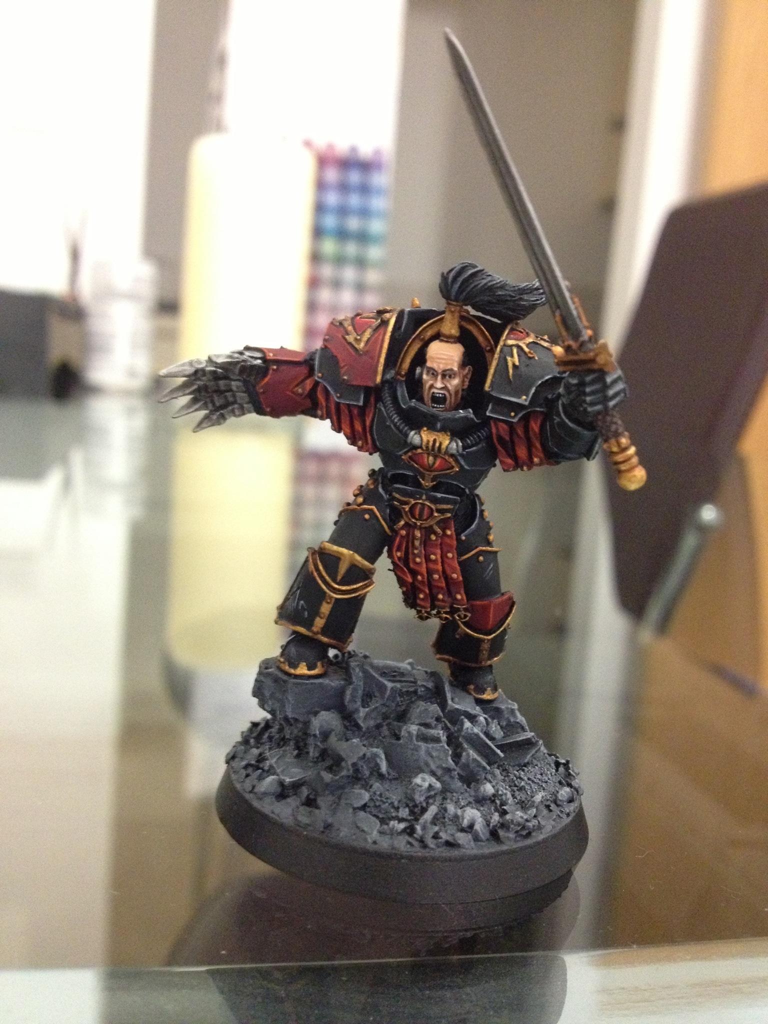 Abaddon, Cataphractii Armour, Chaos Space Marines, Horus Heresy, Sons Of Horus, Space Marines, Terminator Armor