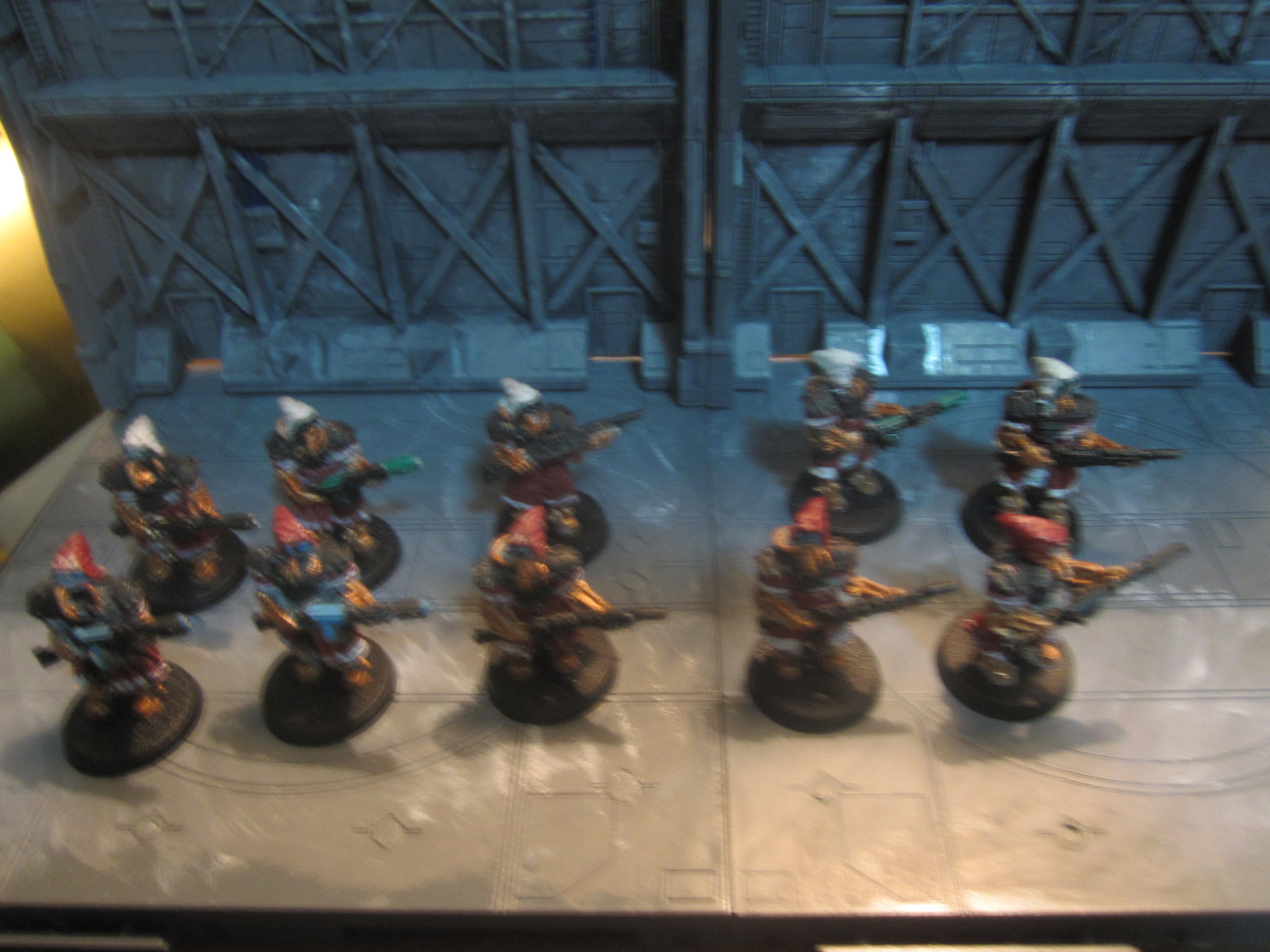 Adeptus Mechanicus, Imperial Guard, Iron Brotherhood, Micro Art Studios, Storm Troopers