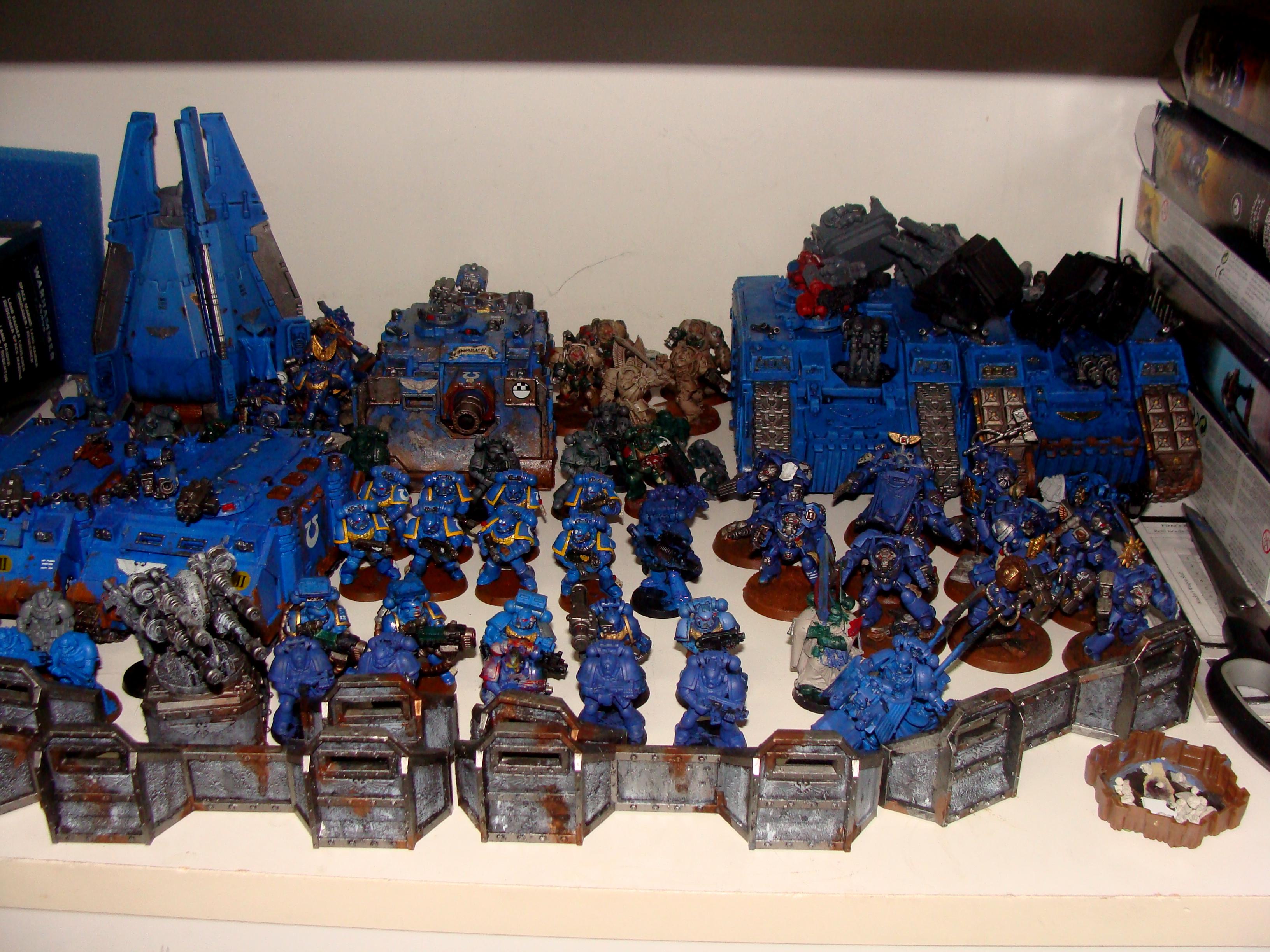 space marines and dark angels