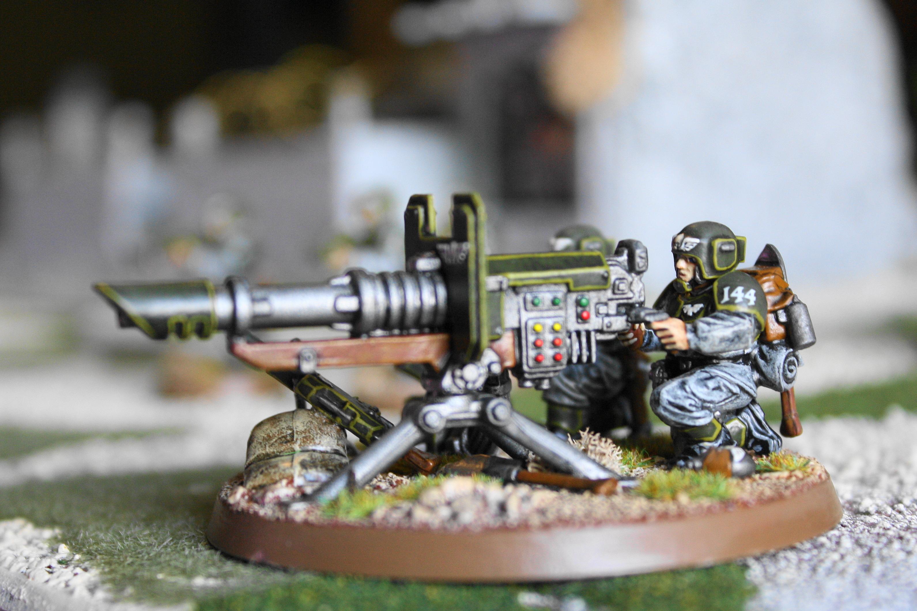 Heavy Weapon, Imperial Guard, Lascannon
