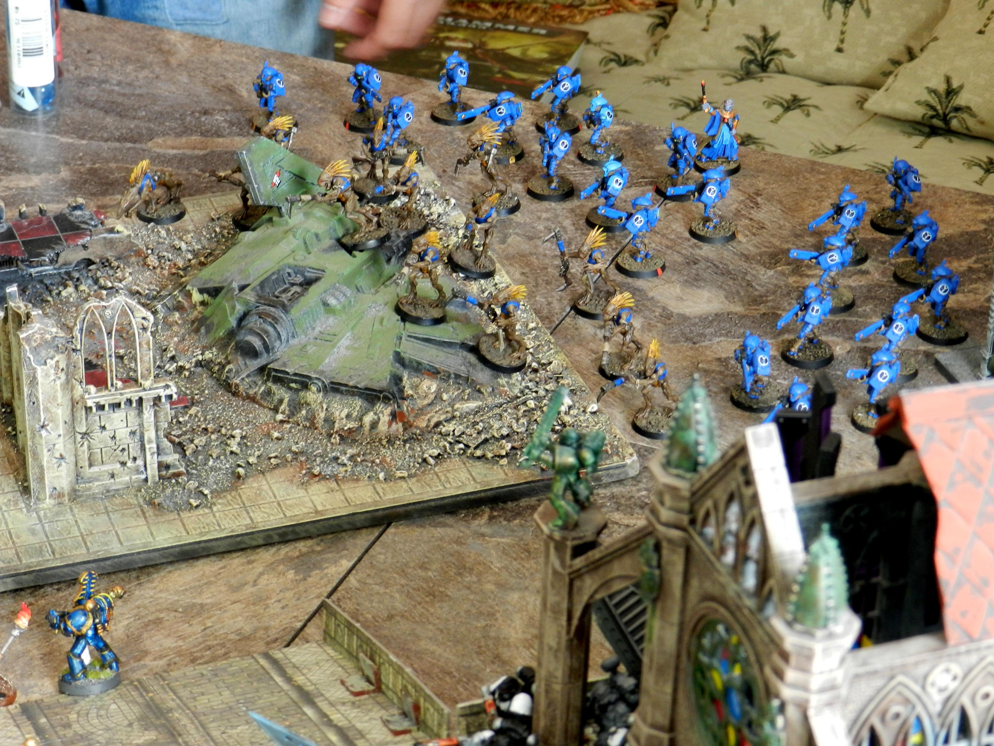 Tau gun line