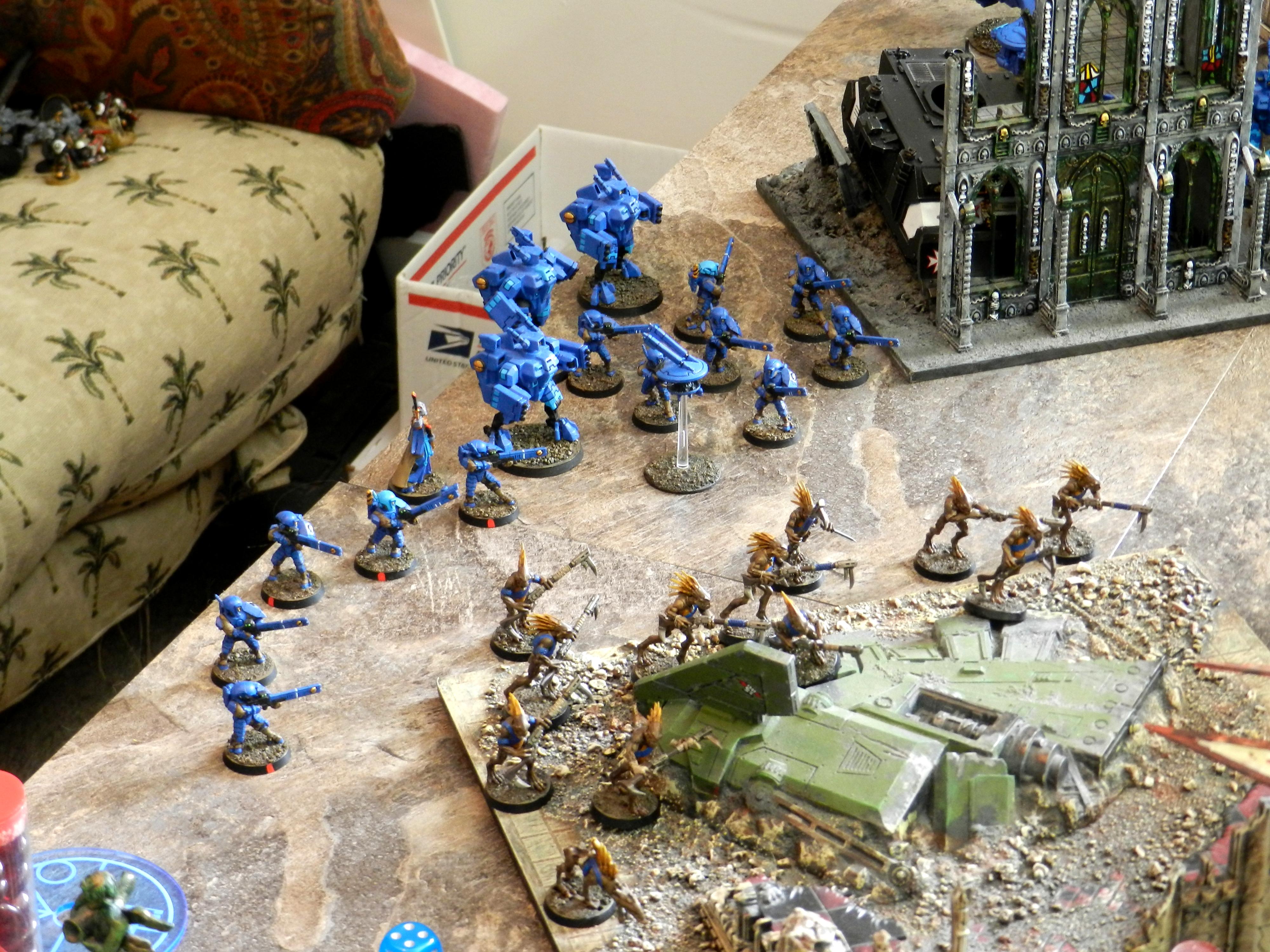 Battle, Tau, reduced Tau gunline