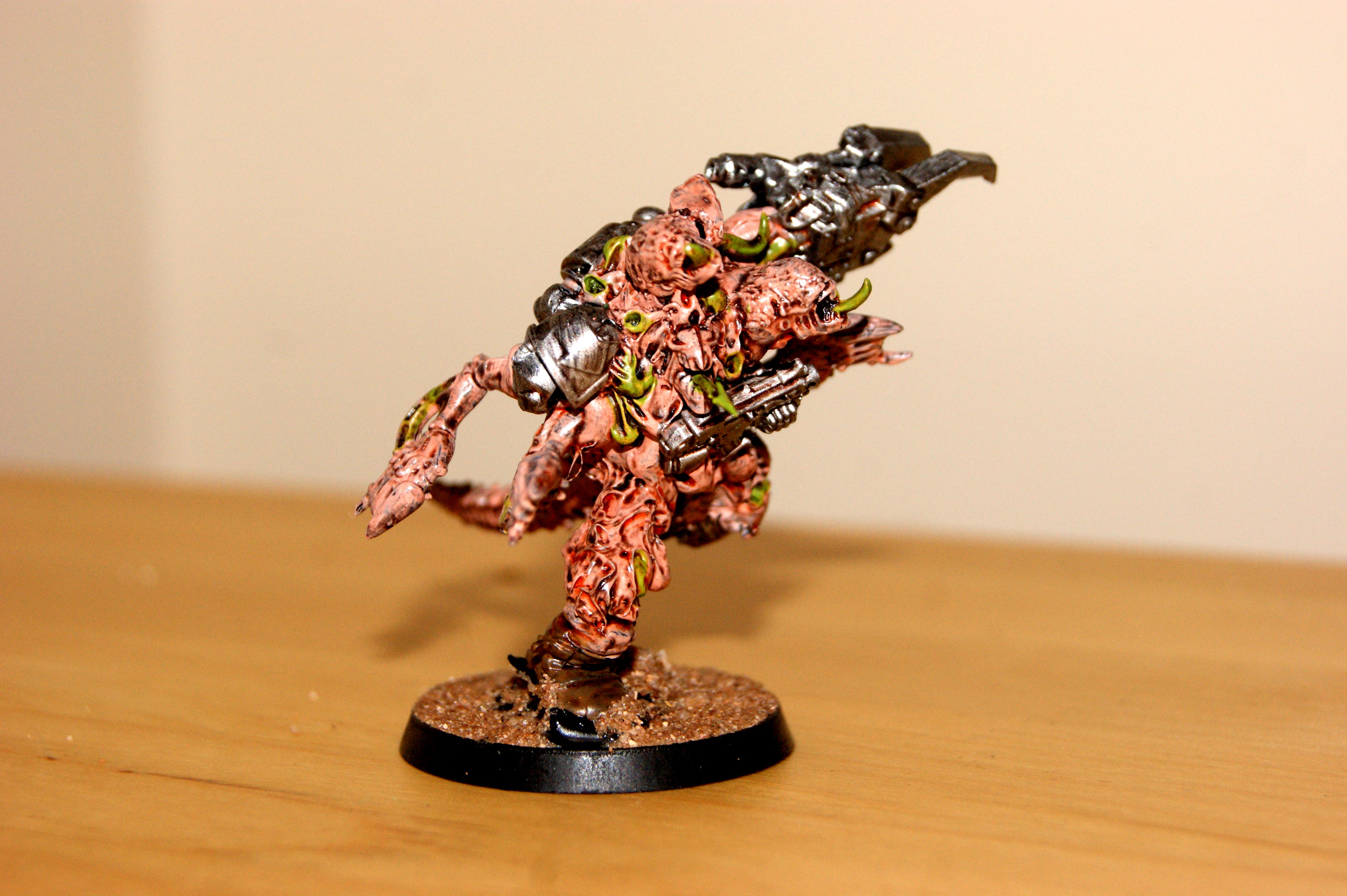 Chaos, Chaos Spawn, Conversion, Nurgle, Scratch Build, Sculpted, Zombie